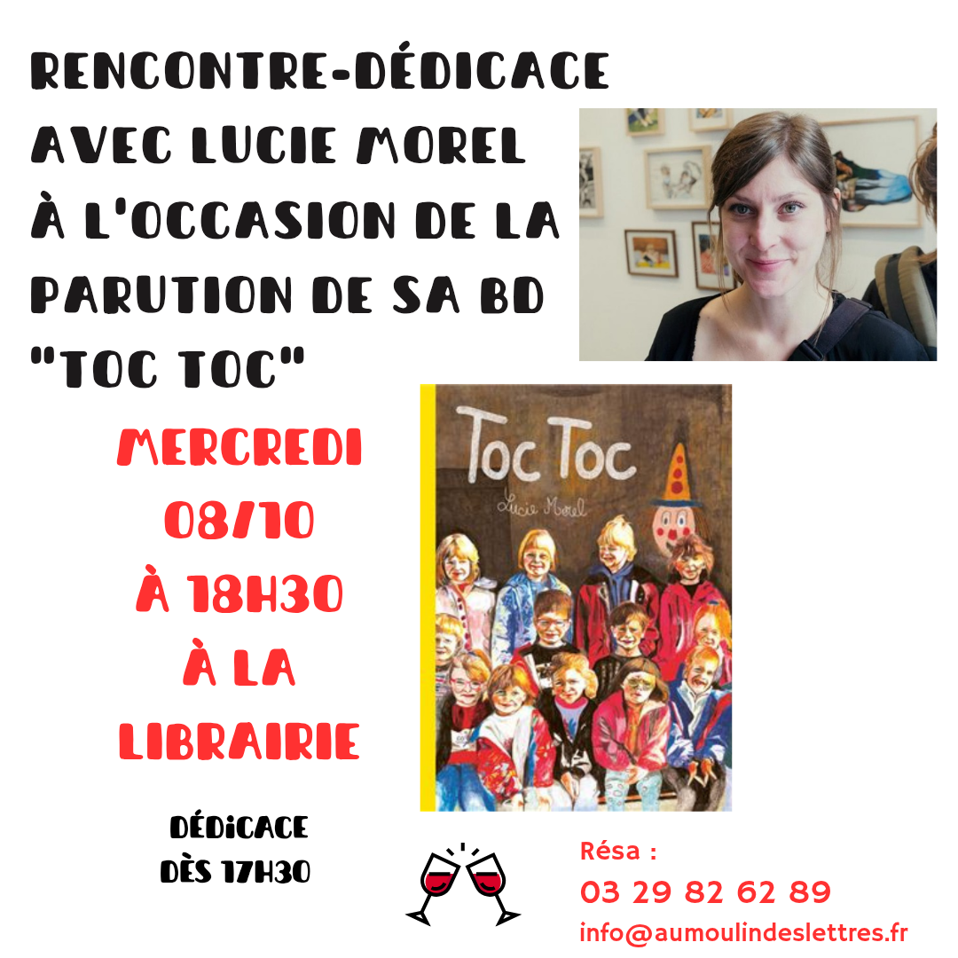 RENCONTRE DÉDICACE AVEC LUCIE MOREL (BD)