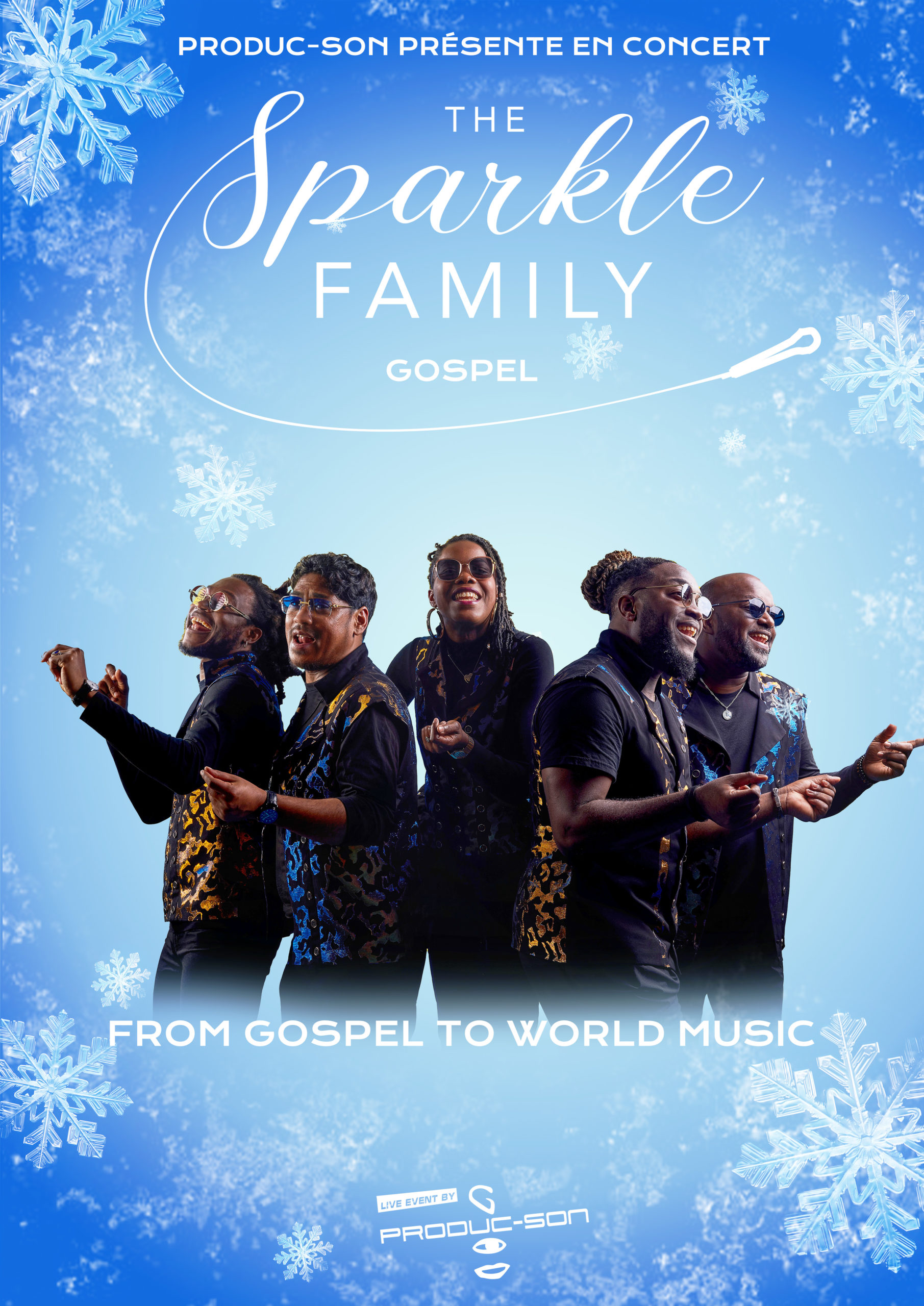 THE SPARKLE FAMILY - From gospel to world music