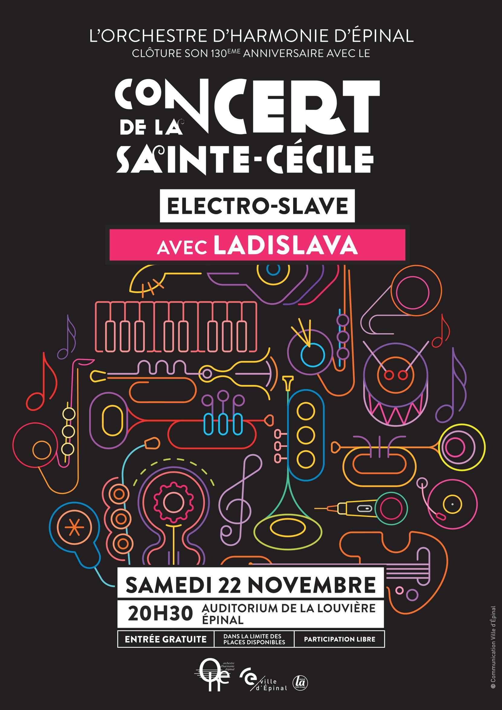 concert electro-slave Ladislava-Orchestre d'harmonie d'Epinal