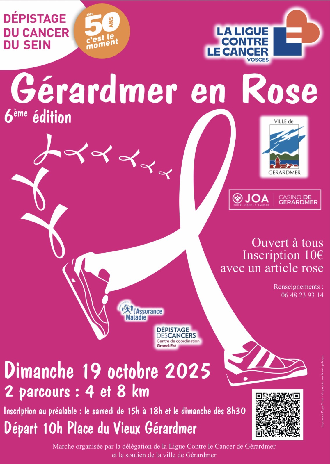 6ème édition – Gérardmer en rose 🎀