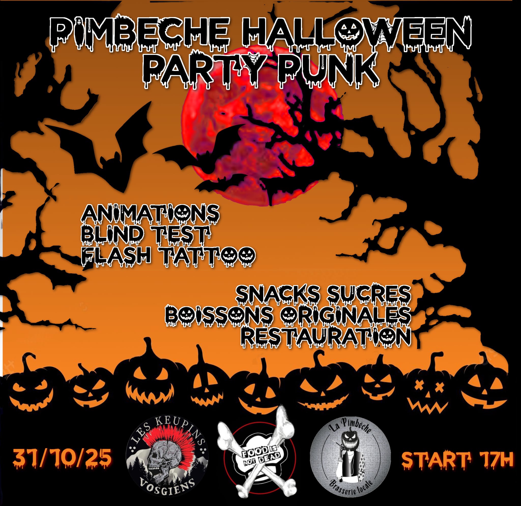 Pimcêche Halloween Punk Party