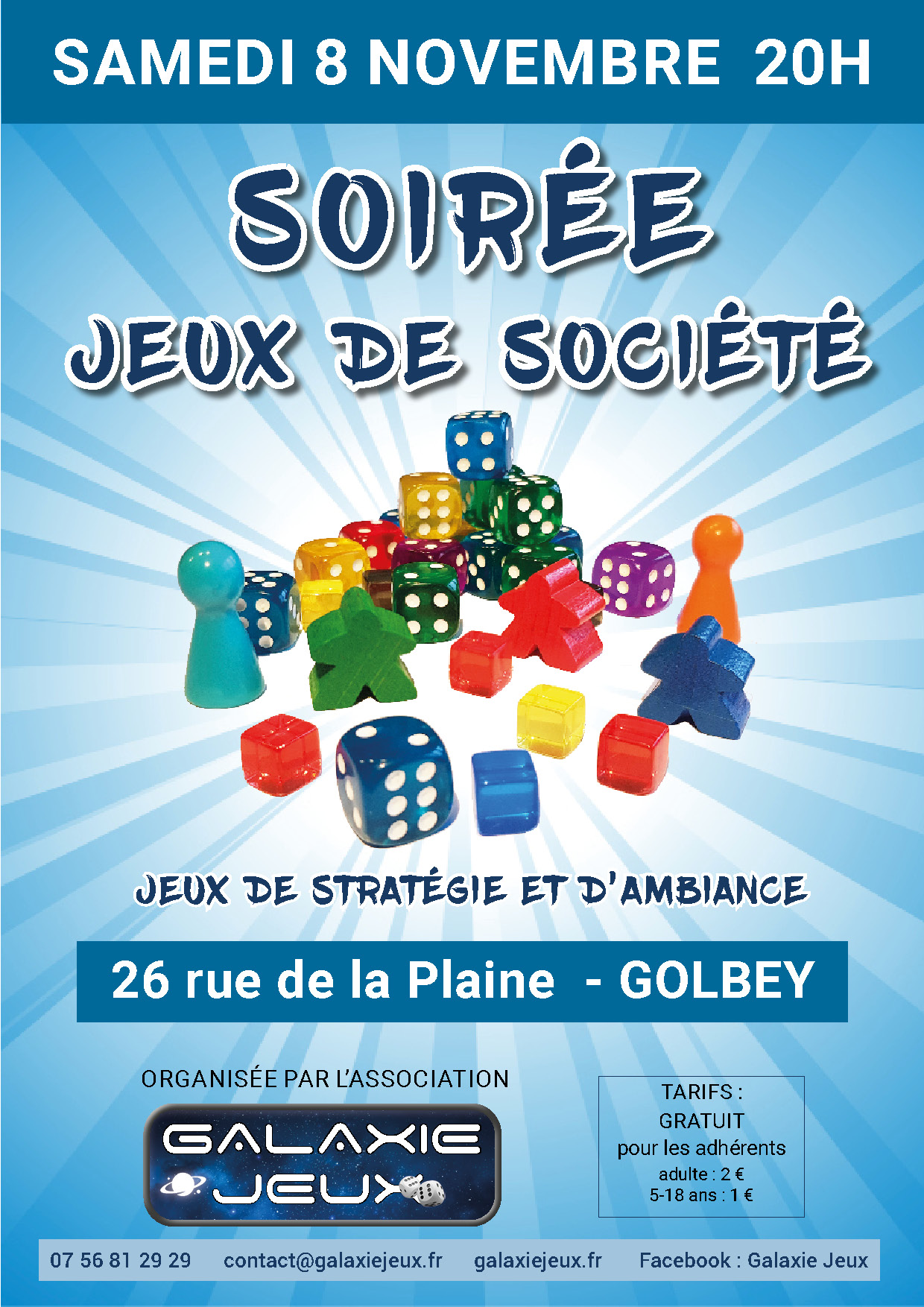 Soirée Jeux de société