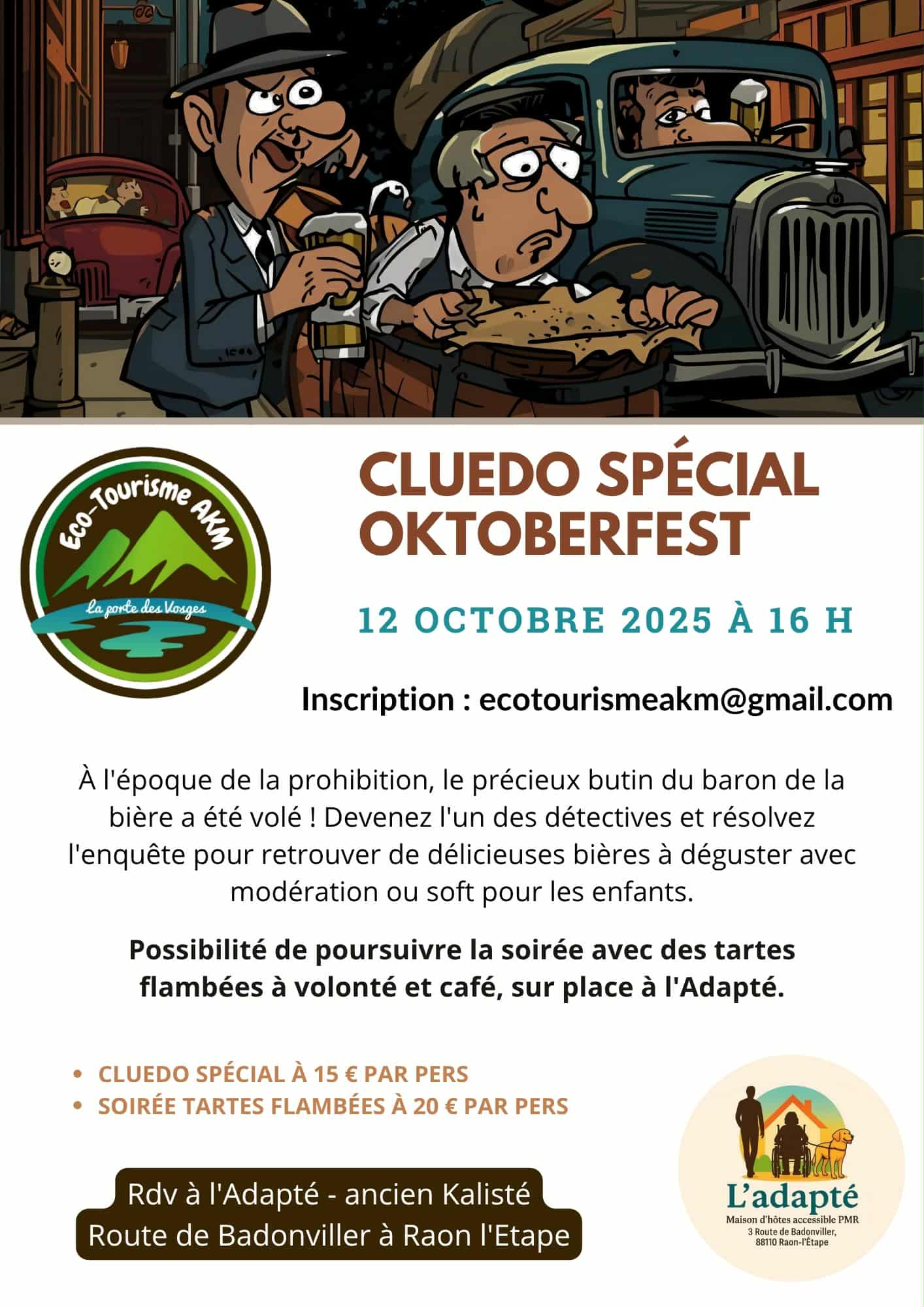 Cluedo spécial Oktoberfest