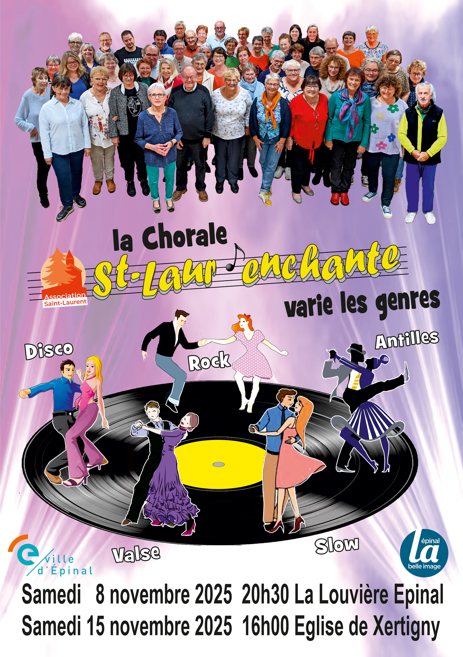 Concert Chorale Saint-Laur’Enchante