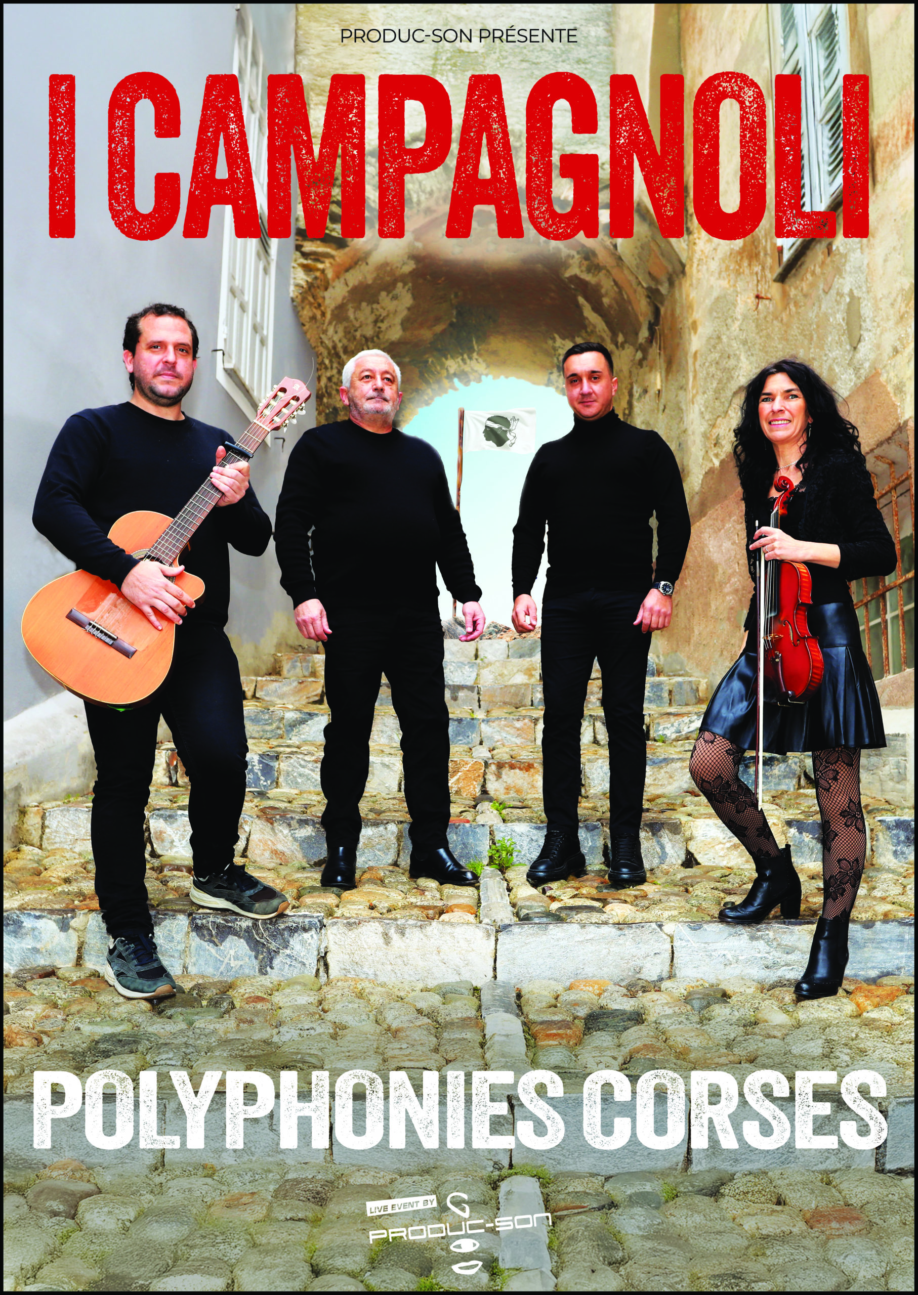 I CAMPAGNOLI en concert – Polyphonies Corses