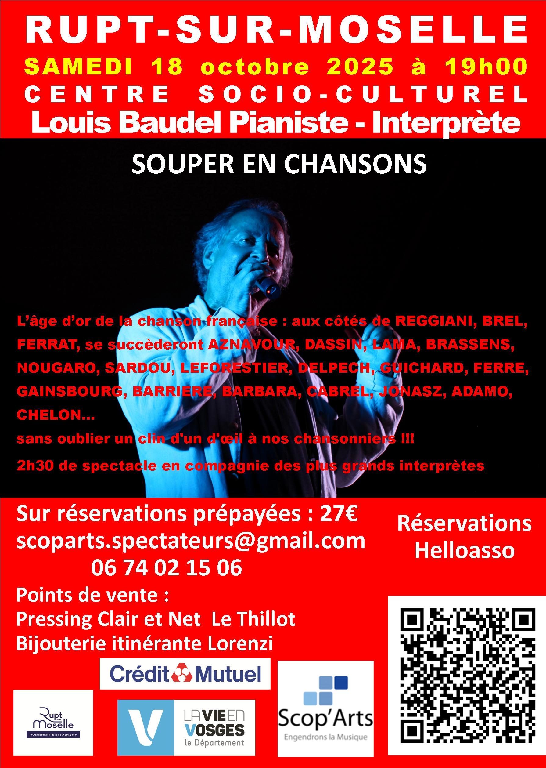 souper concert louis baudel