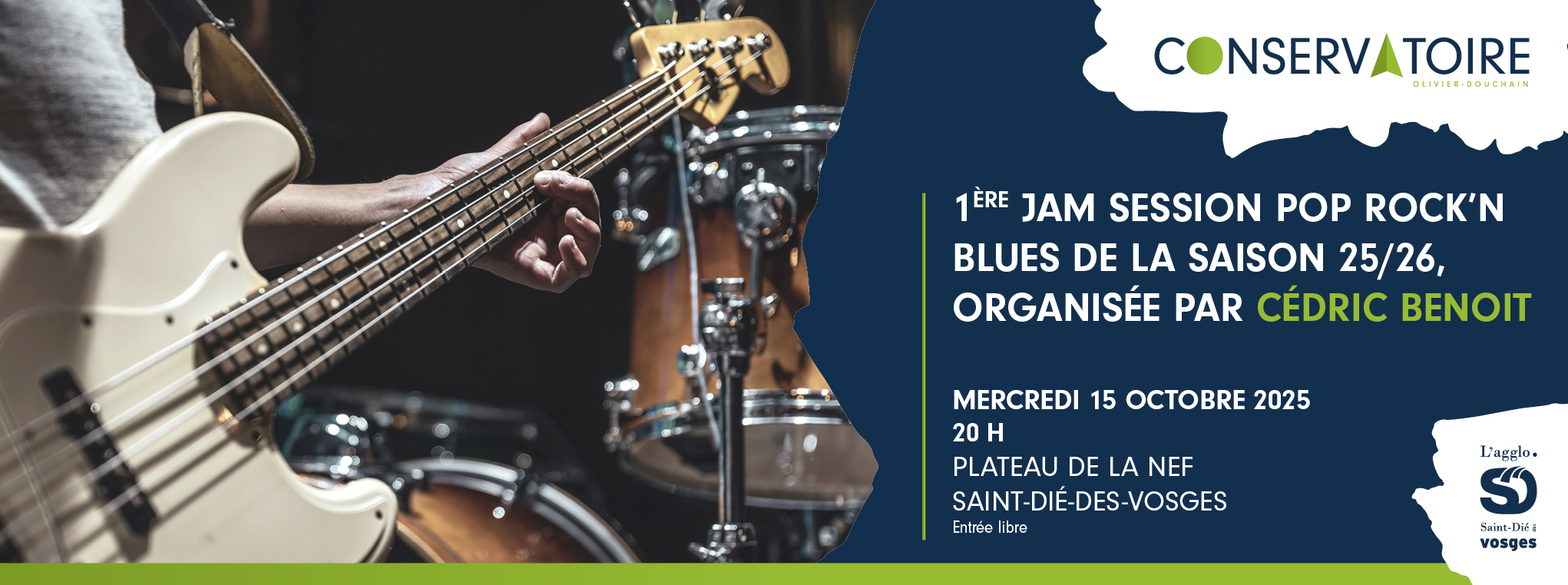 1ère jam session pop rock&rsquo;n blues 25/26