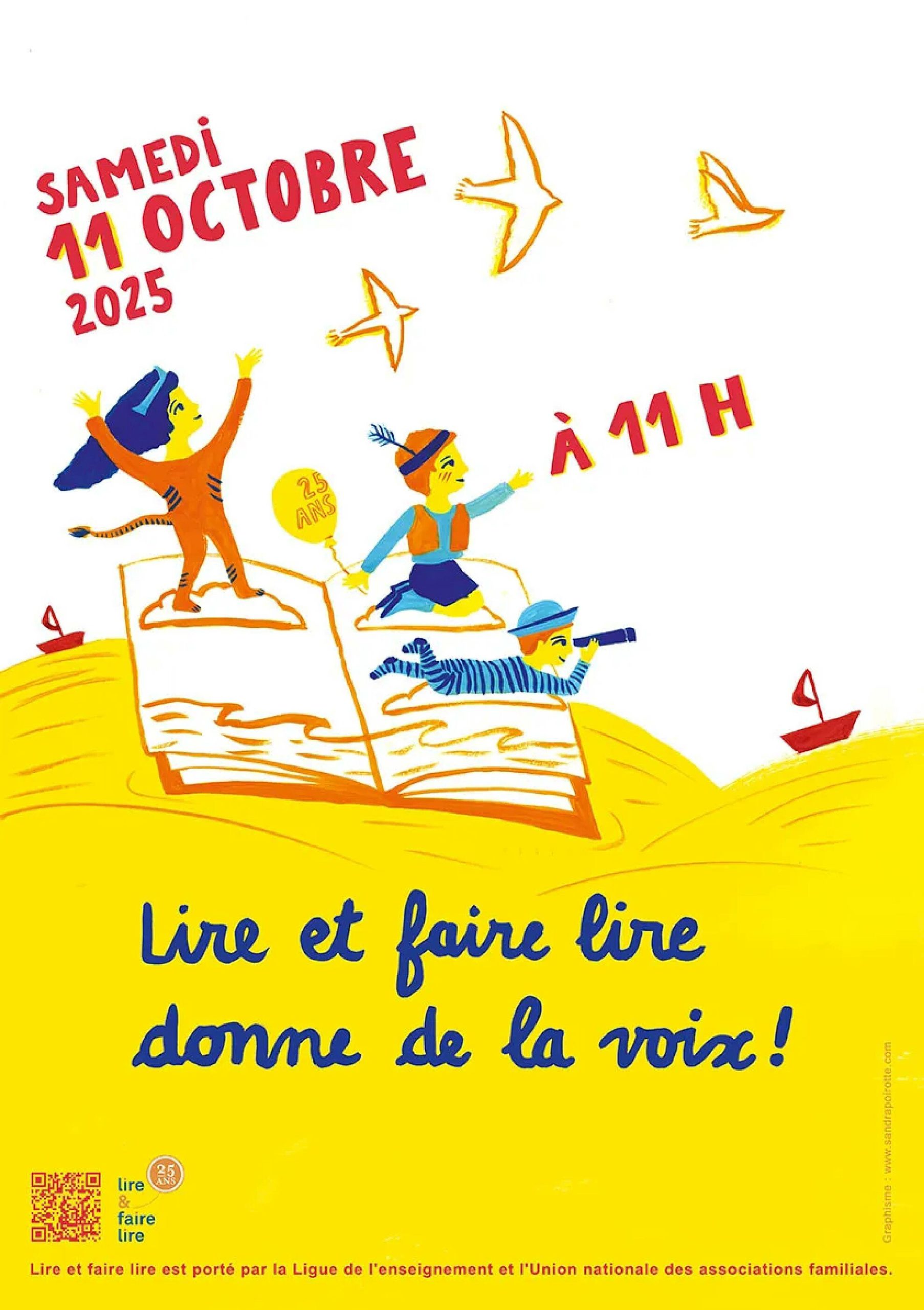Lire et faire lire donne de la voix