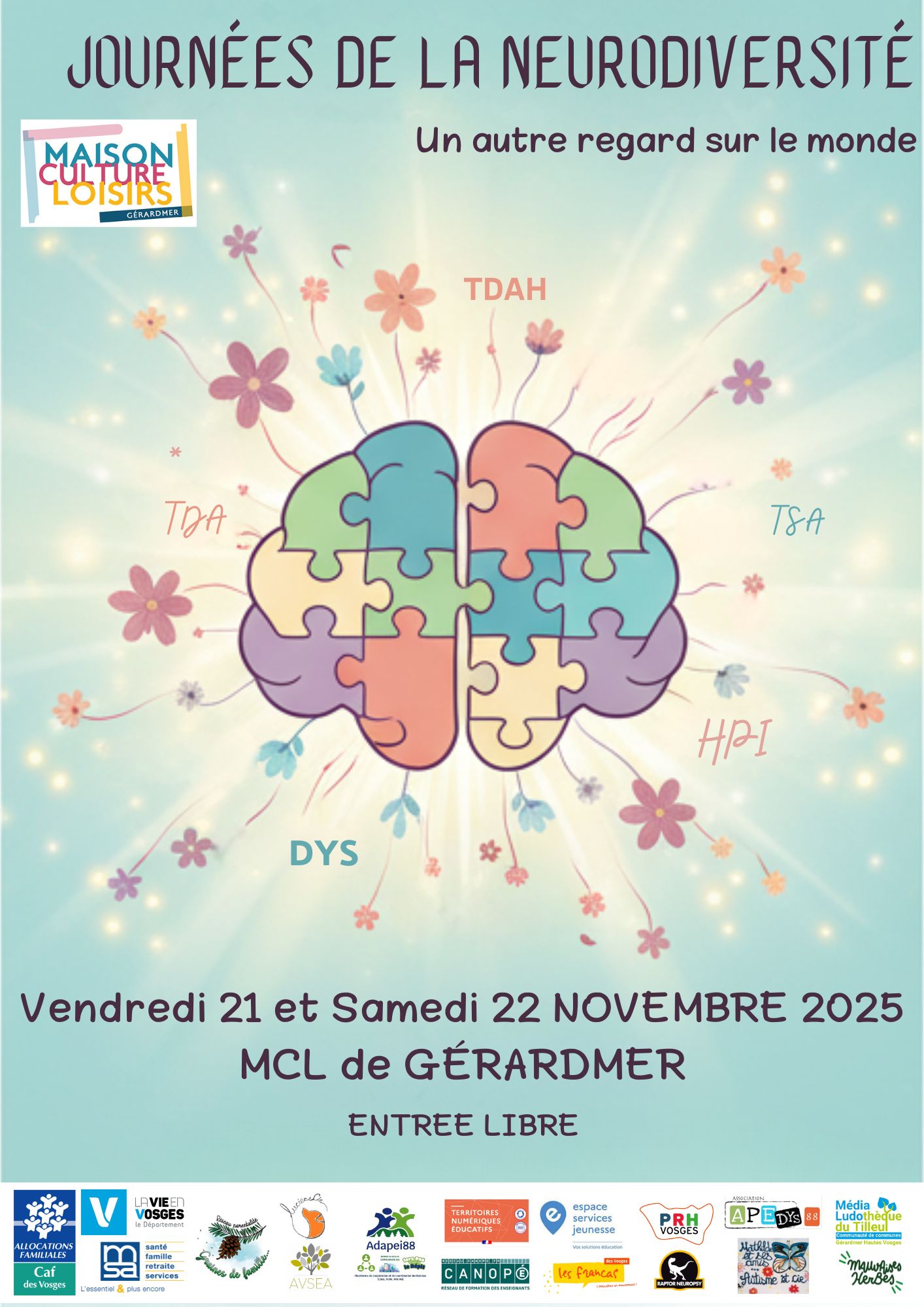 Journées dédiées à la neurodiversité