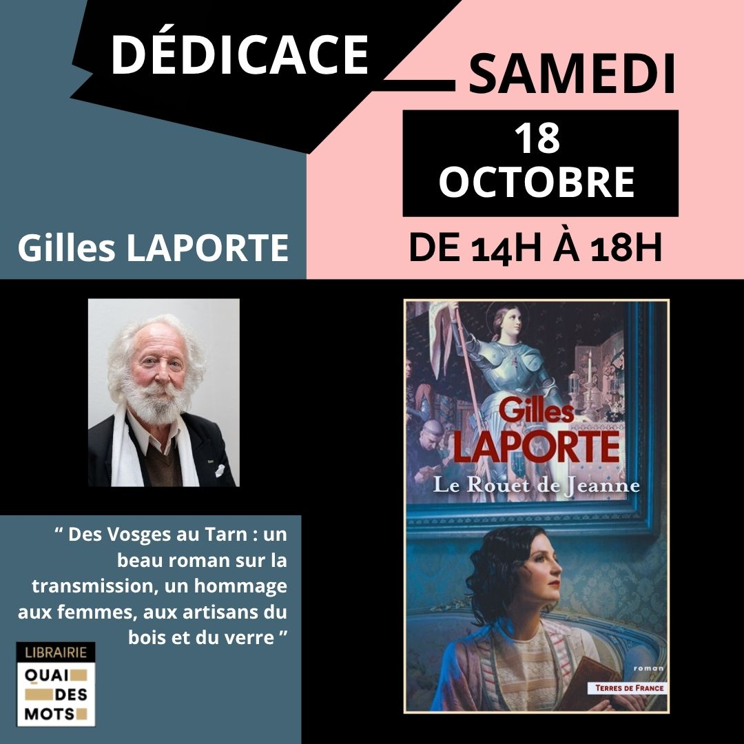 Dédicace de Gilles Laporte