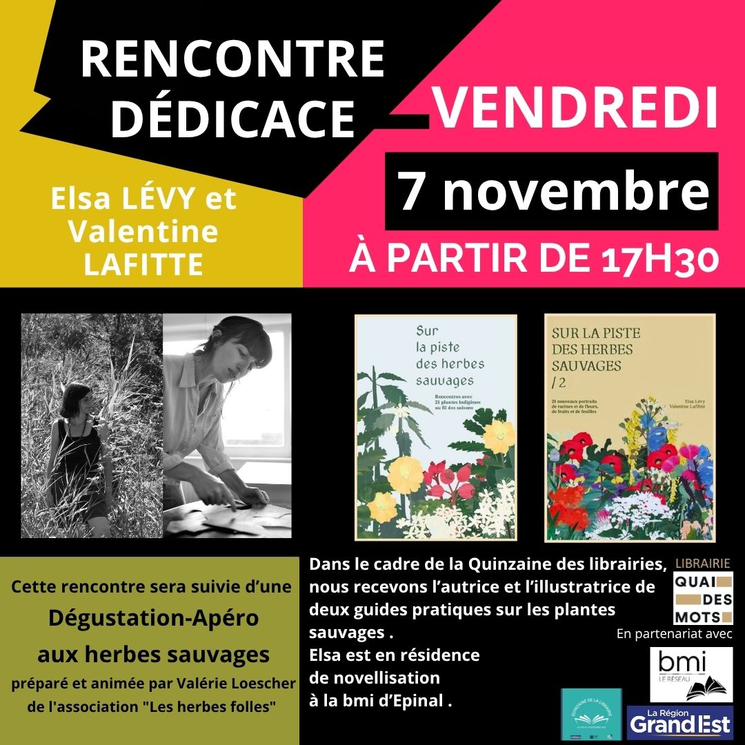 Rencontre-dédicace avec Elsa Lévy et Valentine Lafitte