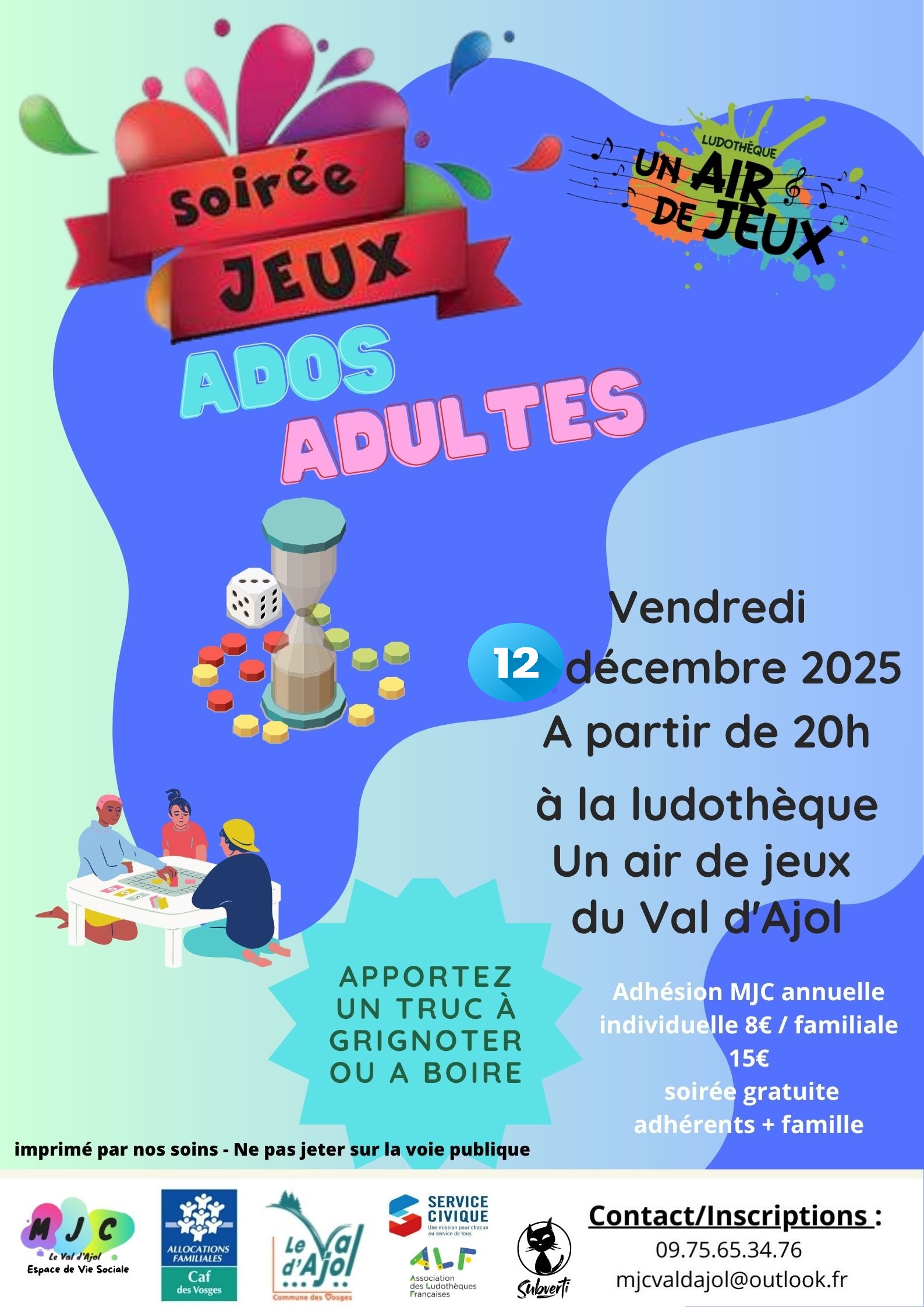 Soirée jeux