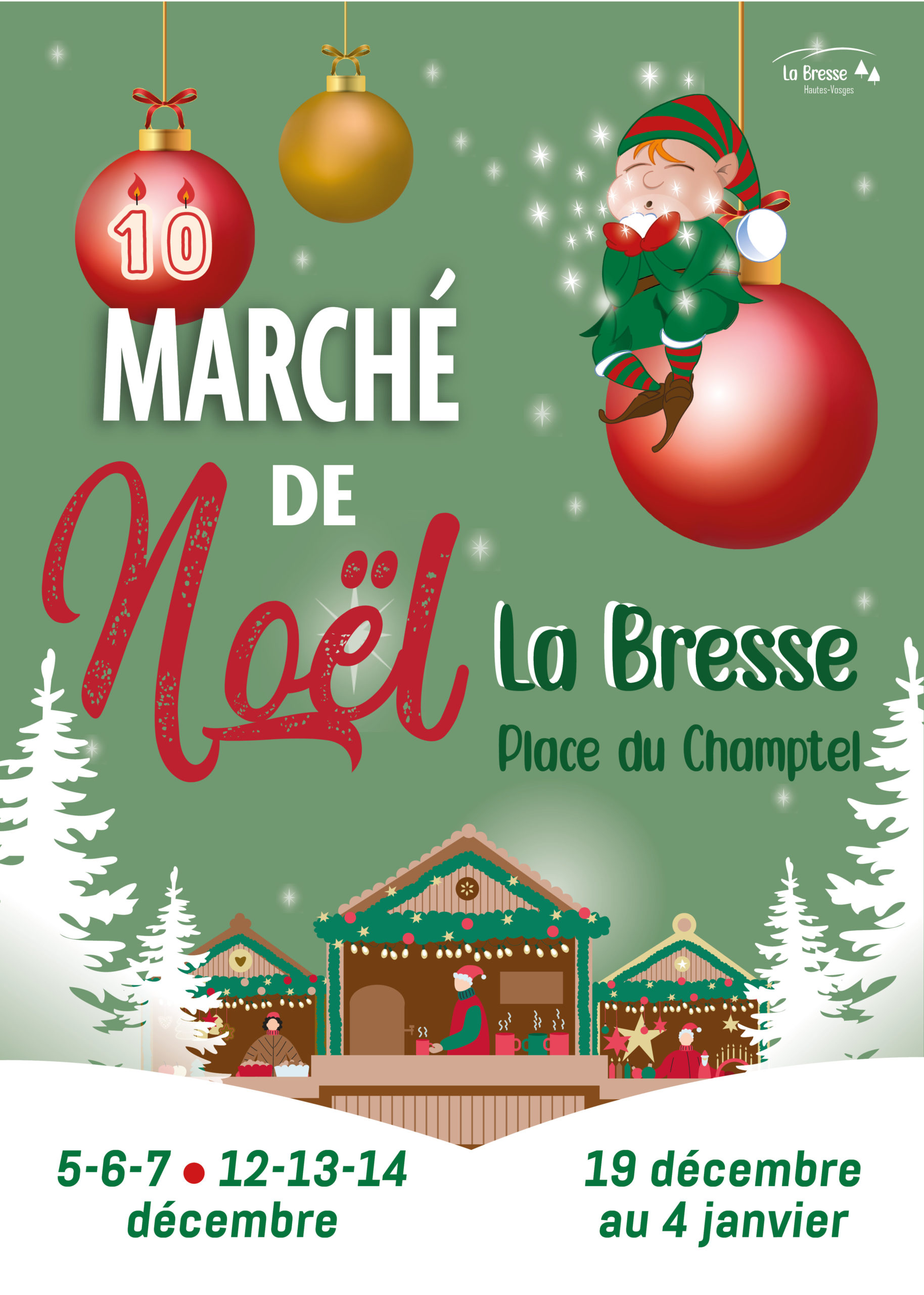 Marché de Noël à La Bresse