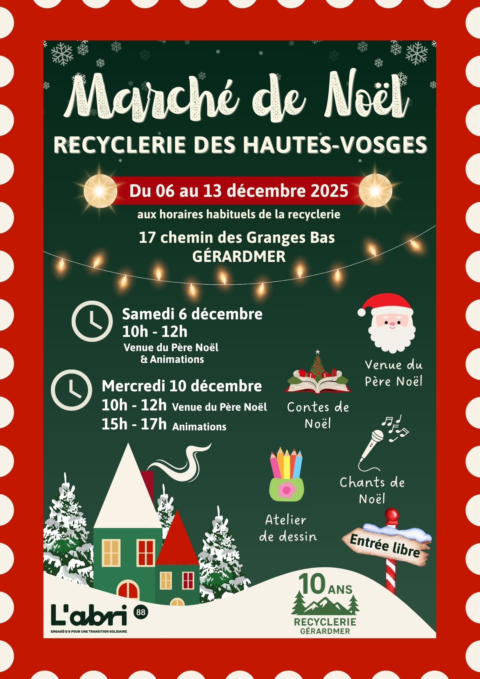 Marché de Noël spécial 10 ans à Gérardmer Marché de Noël spécial 10 ans à Gérardmer