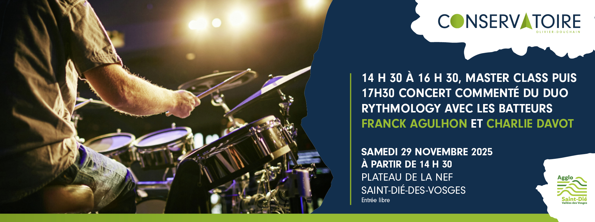 Master class et concert commenté avec le duo Rythmology