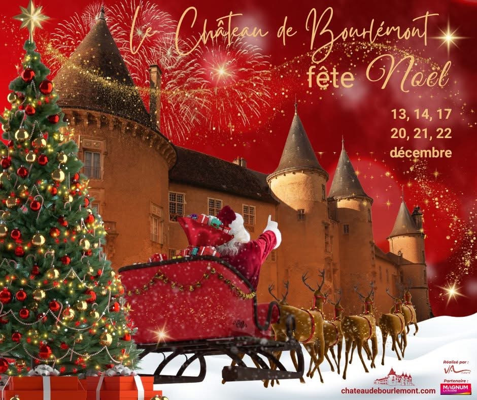 Le château de Bourlémont fête Noël