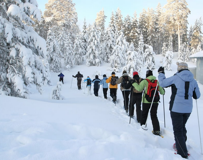 Balade en raquettes à neige Balade en raquettes à neige