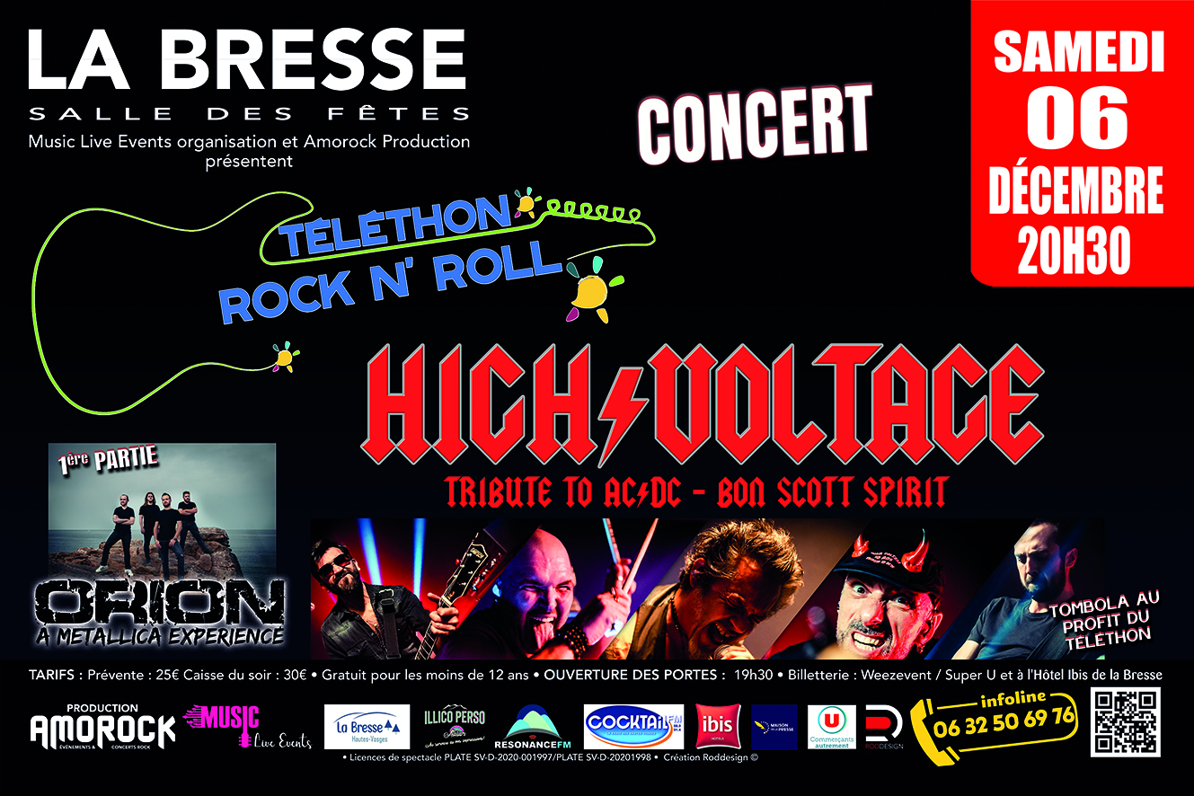 Concert Théléthon Rock’n Roll