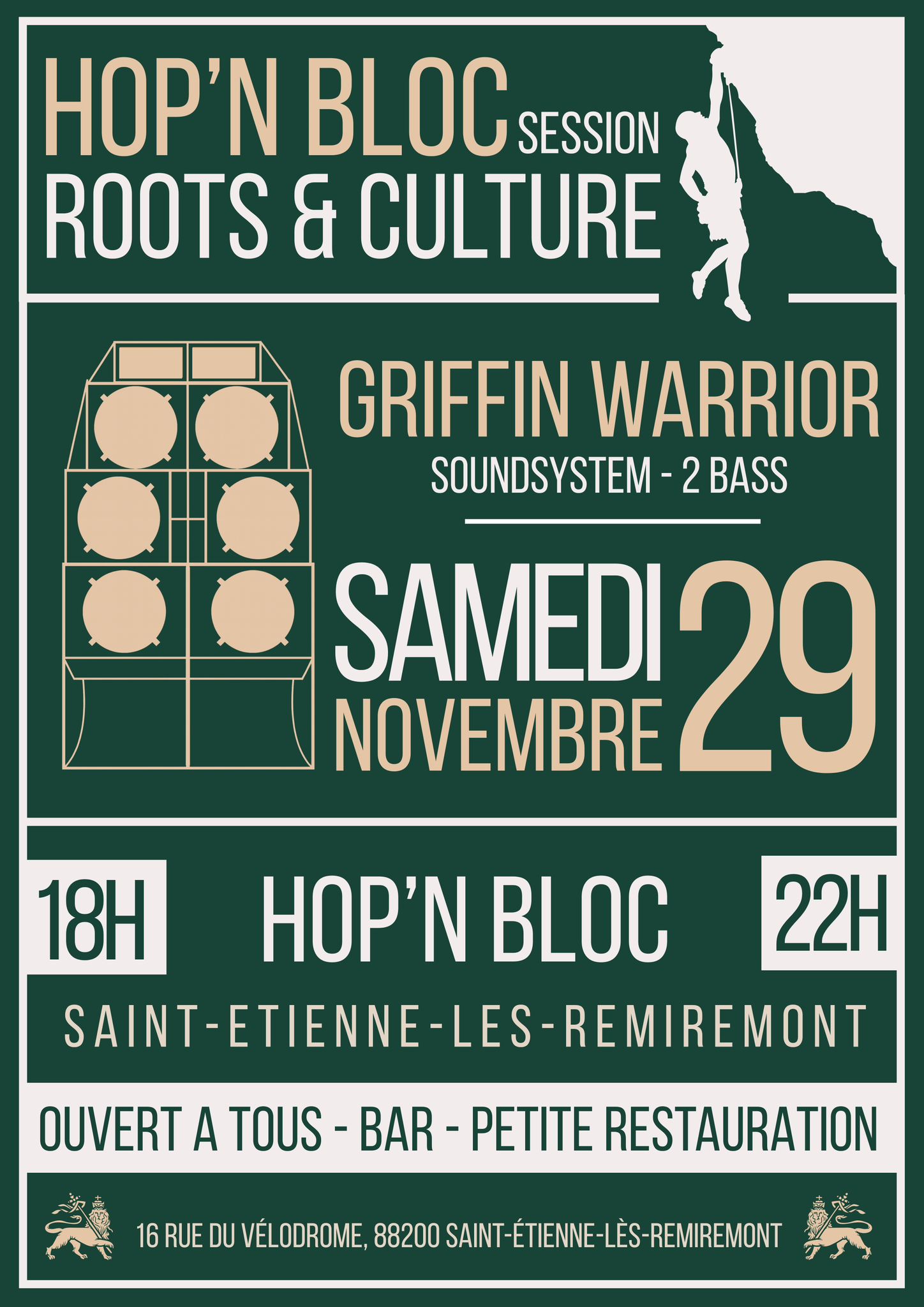 Concert gratuit Sound systeme, reggae roots et culture