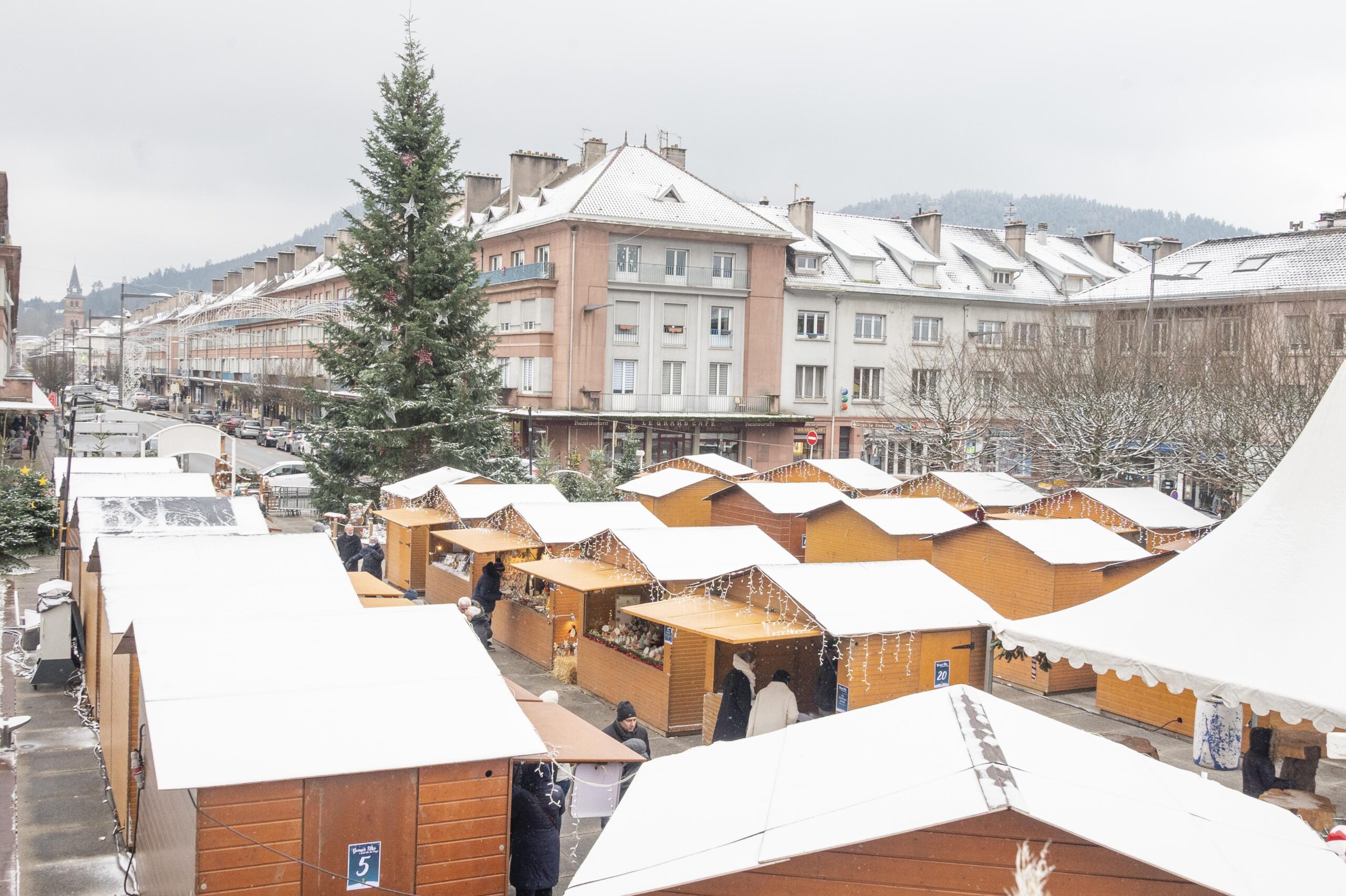 Le marché de Noël de Saint-Dié-des-Vosges