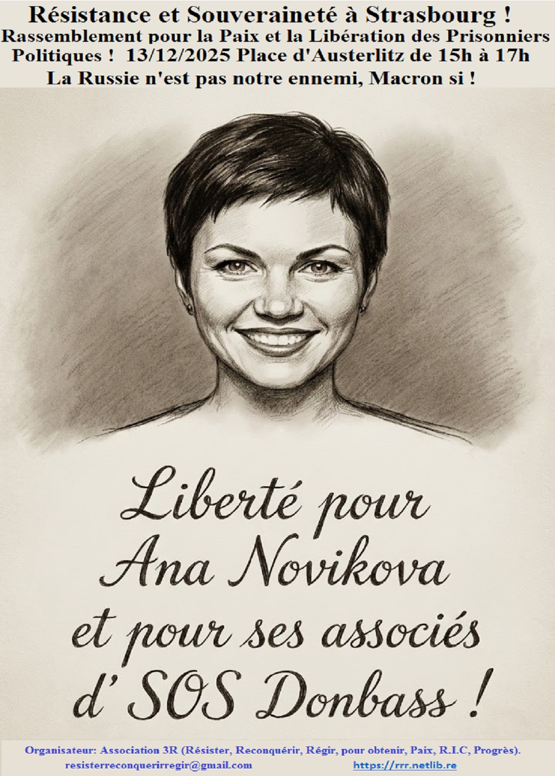 Rassemblement pour la Paix et la Libération des Prisonniers Politiques ! Rassemblement pour la Paix et la Libération des Prisonniers Politiques !
