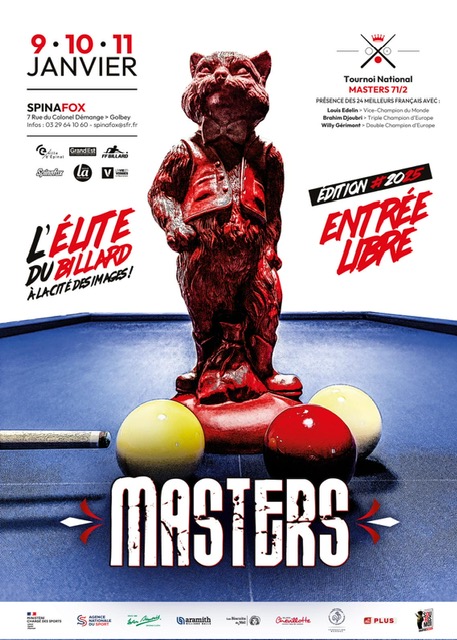 Tournoi National BILLARD MASTERS