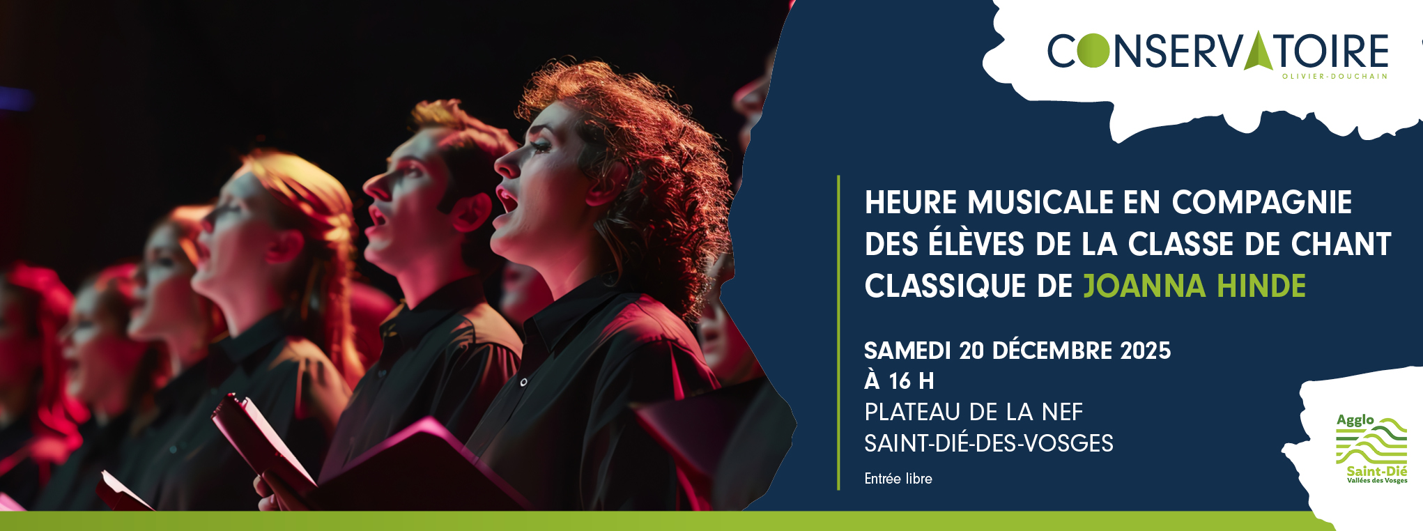 Heure Musicale en compagnie des élèves de la classe de chant classique Heure Musicale en compagnie des élèves de la classe de chant classique