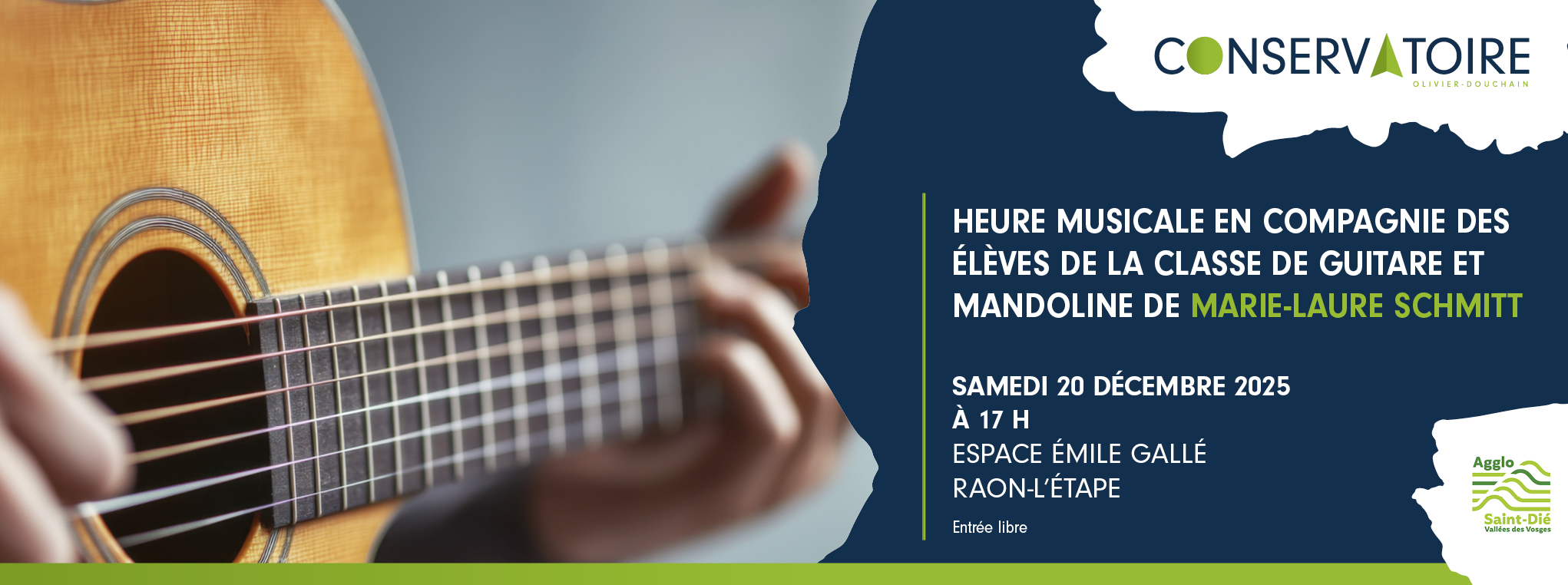 Heure Musicale en compagnie des élèves de guitare classique et mandoline Heure Musicale en compagnie des élèves de guitare classique et mandoline