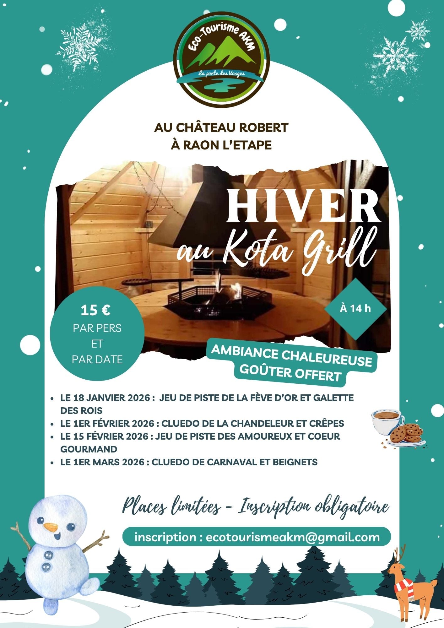 Hiver au kota grill