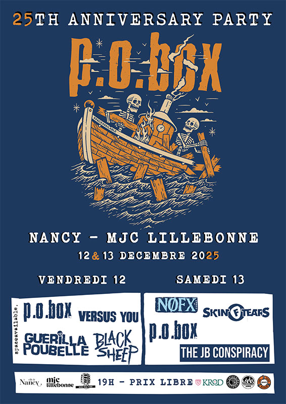 P.O. Box 25th Anniversary party