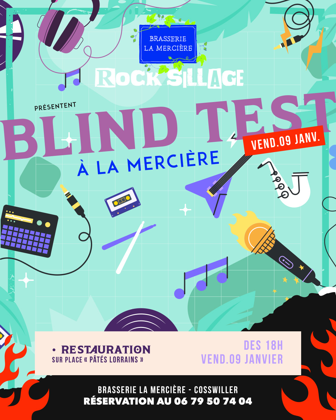 Blindtest à la Mercière !