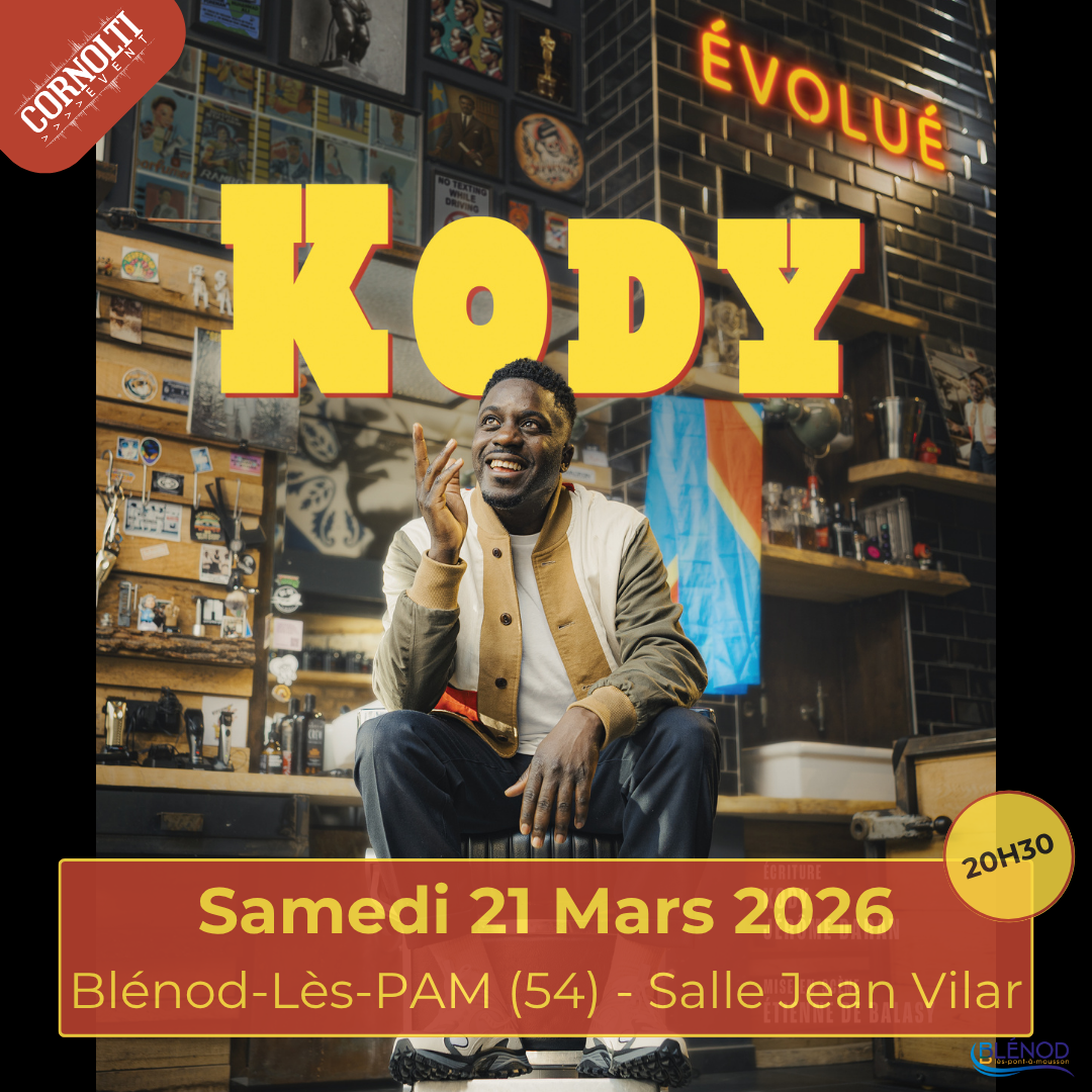 Kody - 21/03/2026 à Blénod-les-Pont-à-Mousson Kody - 21/03/2026 à Blénod-les-Pont-à-Mousson