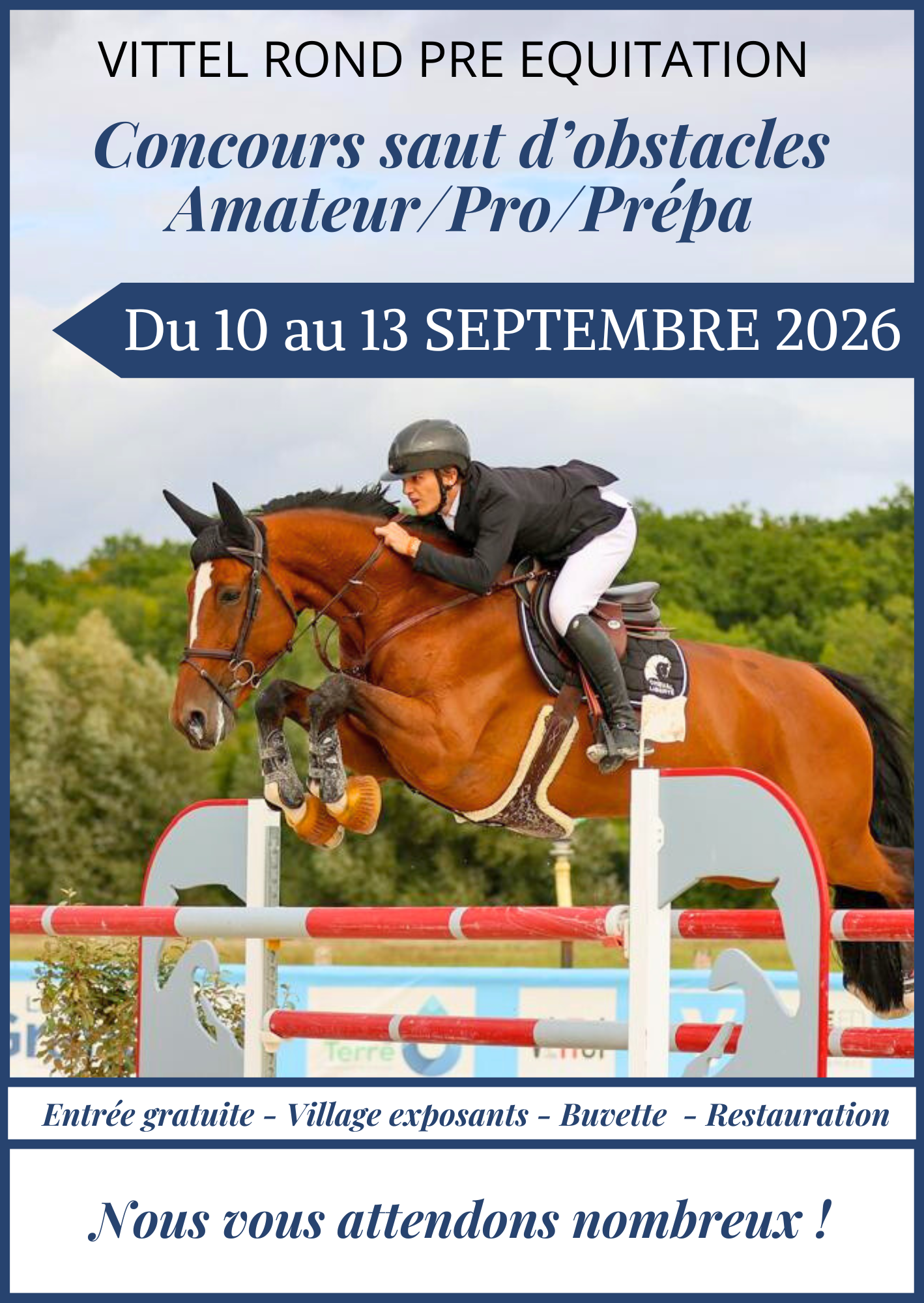Concours de saut d'obstacles Amateur, Pros