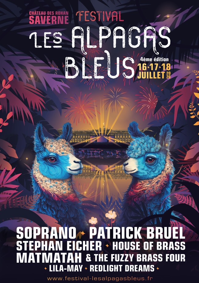 FESTIVAL LES ALPAGAS BLEUS 2026 FESTIVAL LES ALPAGAS BLEUS 2026