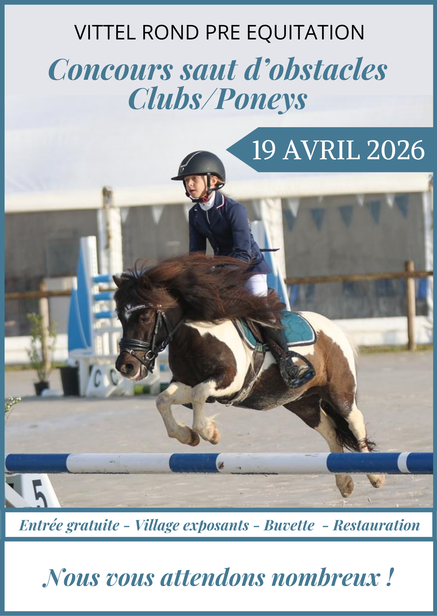 Concours saut d'obstacles club & poney