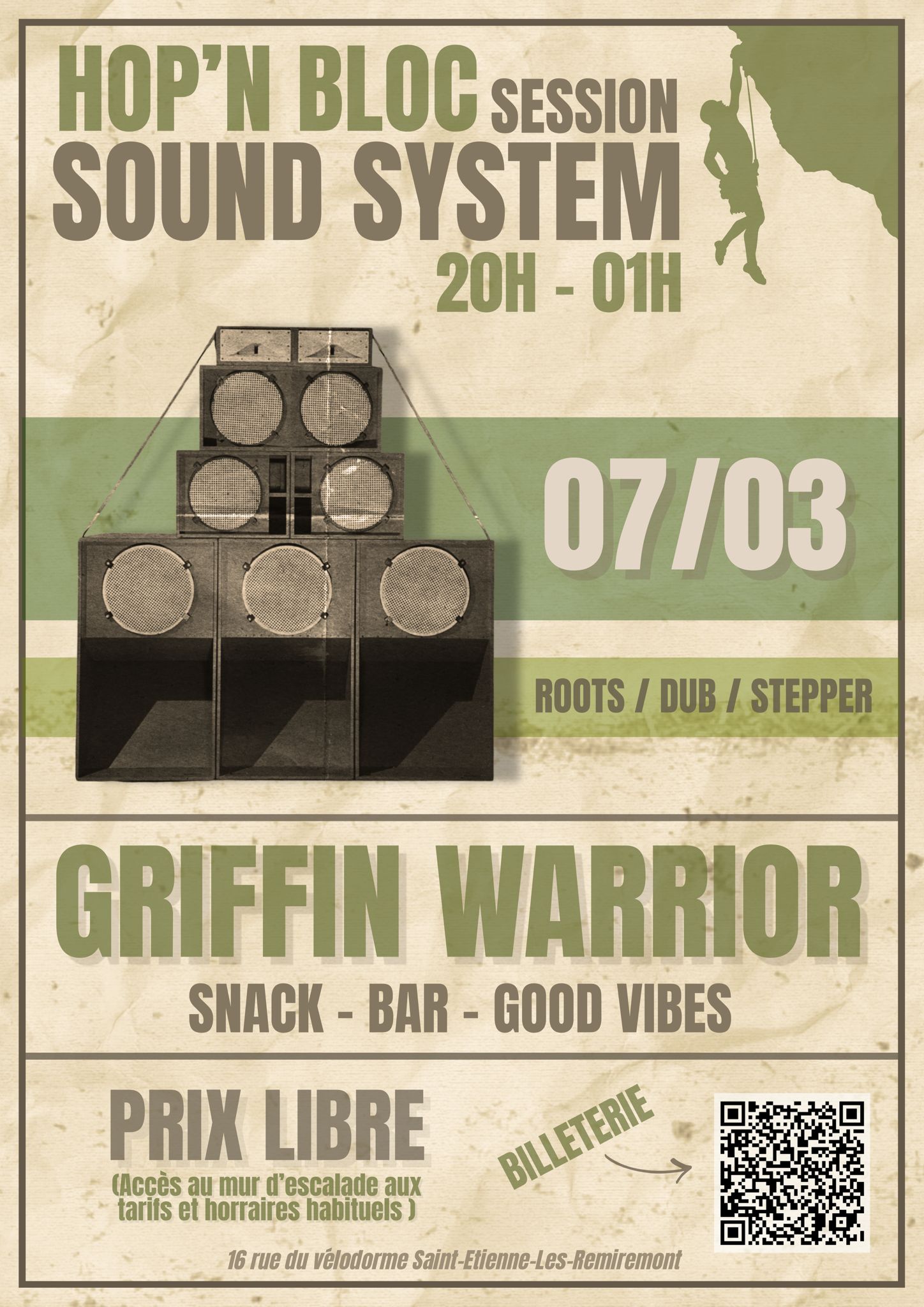 Concert Sound System - Entrée à prix libre