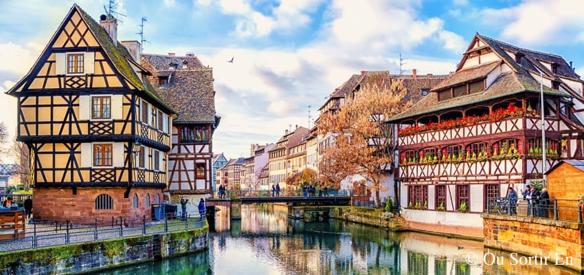 Quartier de la Petite France à Strasbourg