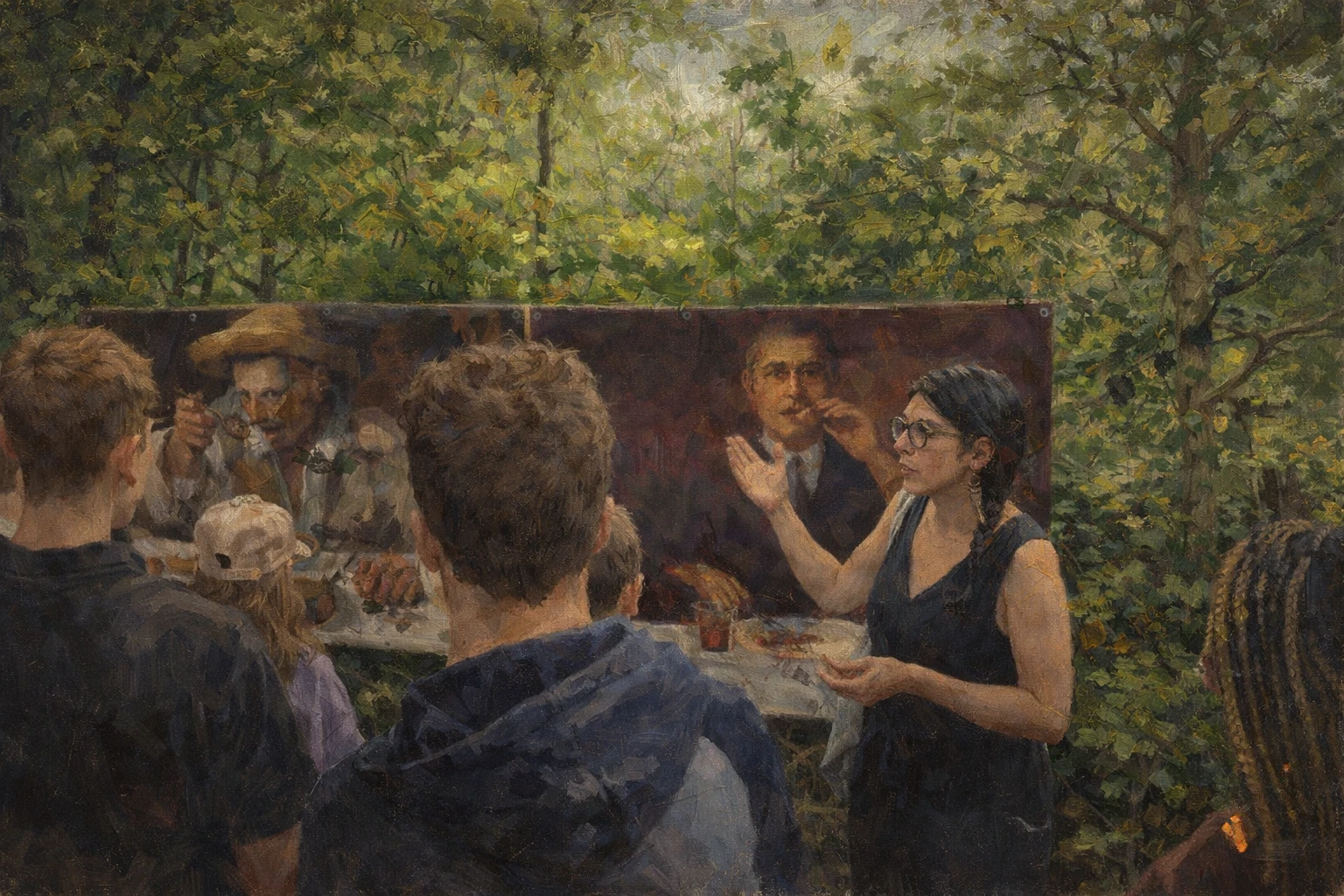 ”A table !” Mille ans de gourmandise en battle artistique