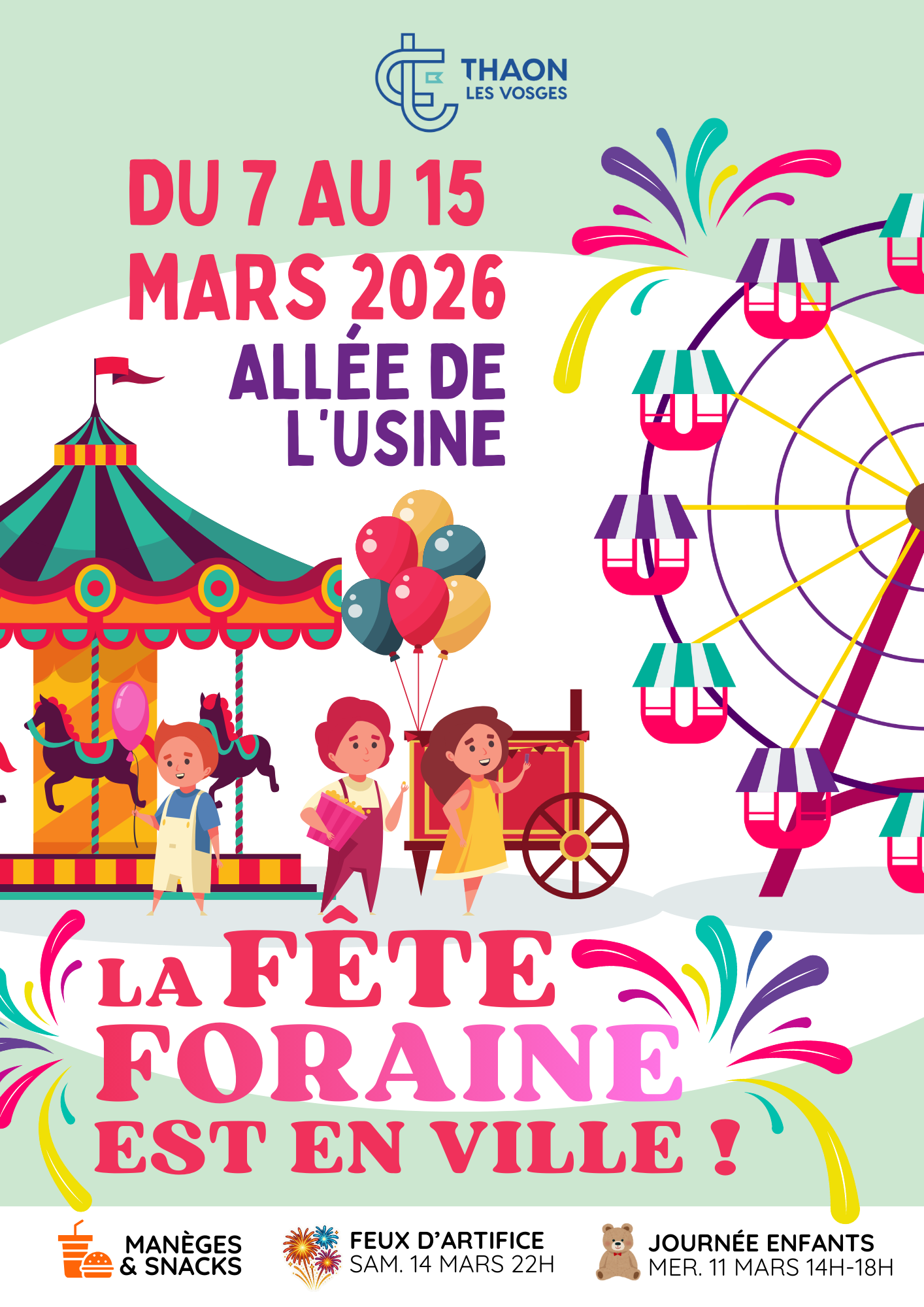 Fête foraine de Printemps