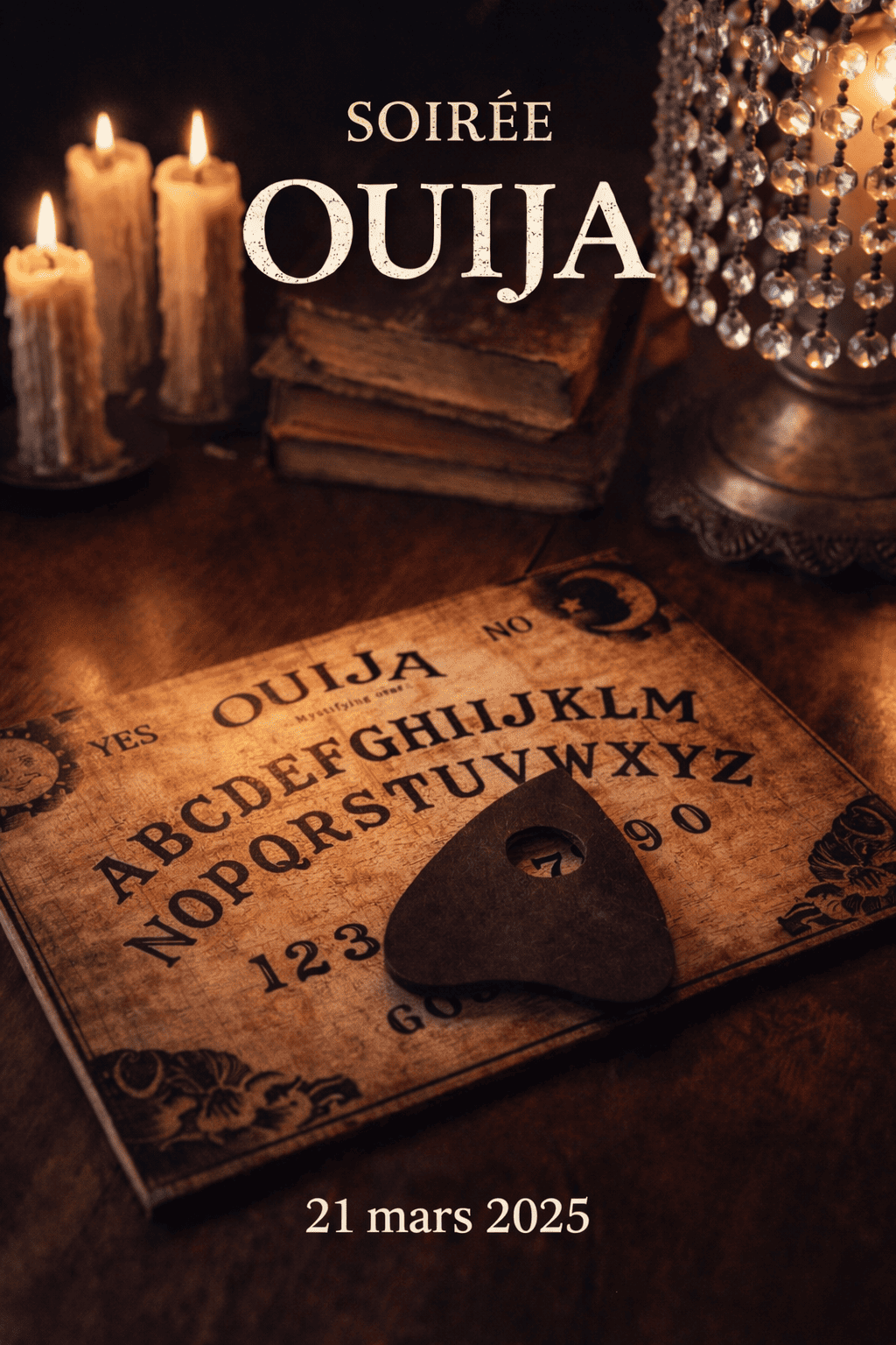 SOIRÉE OUIJA avec l’association VIRP
