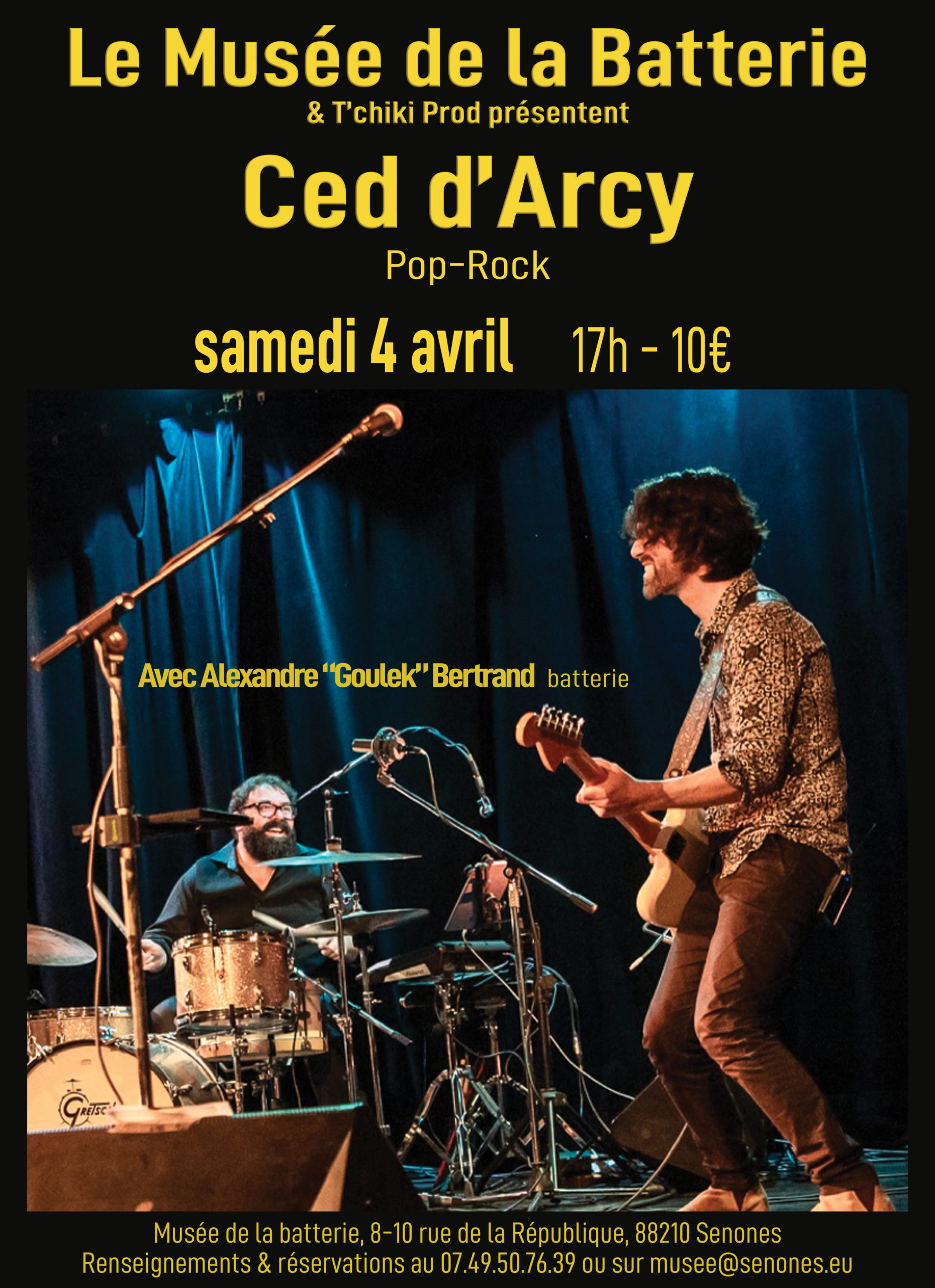 Ced d'Arcy - Show Case Pop Rock