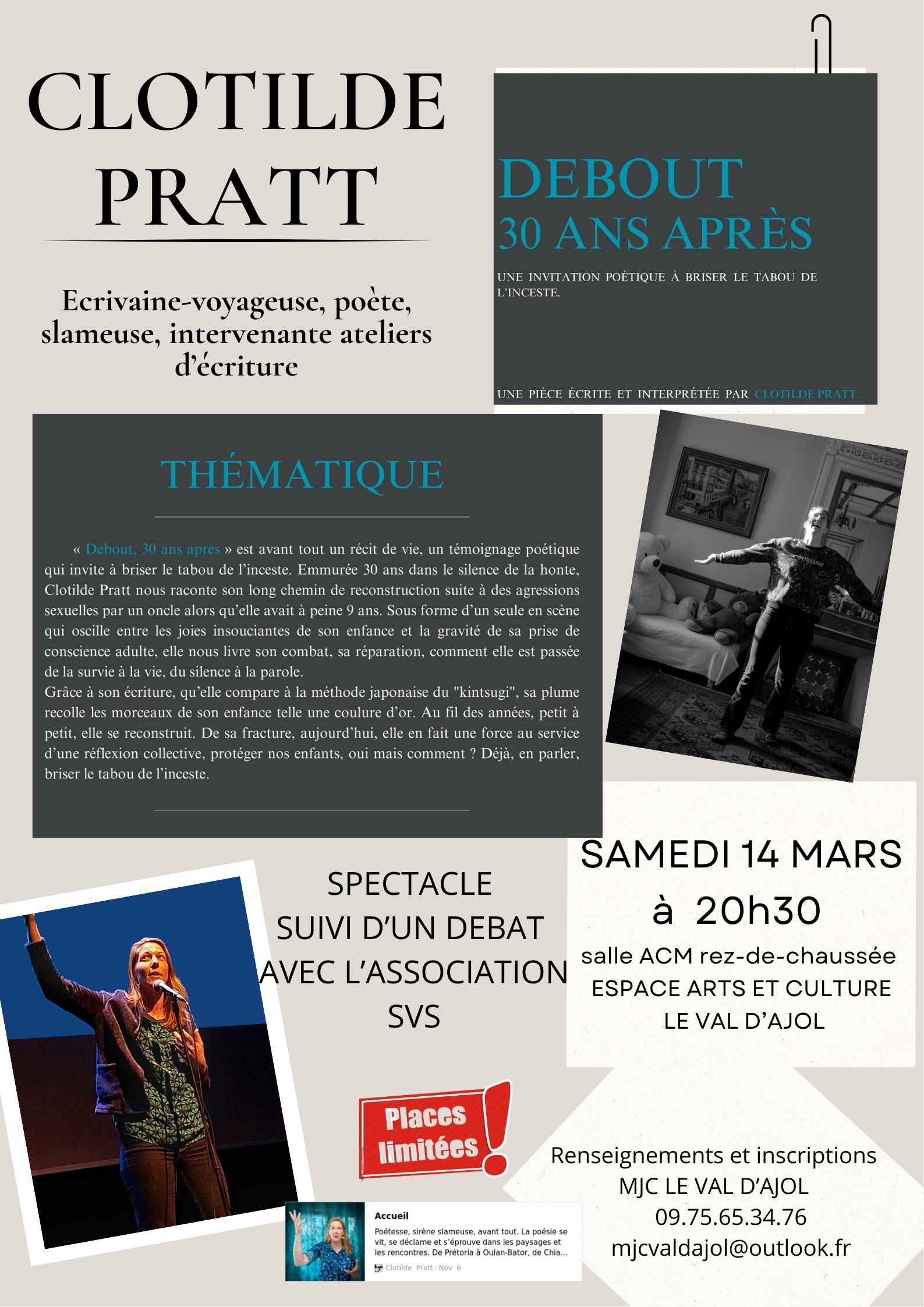 Spectacle « Debout 30 ans après »