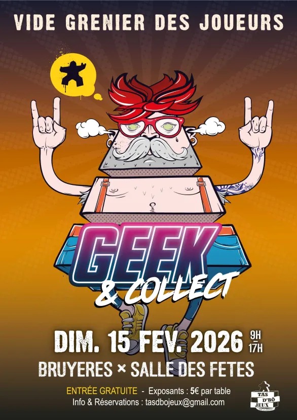 Geek & Collect - le vide grenier des joueurs