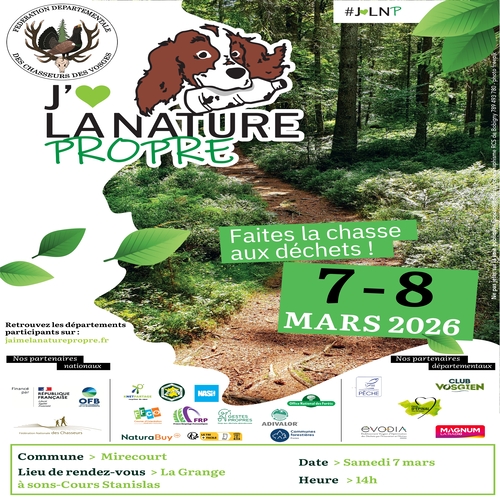 J'aime la nature propre