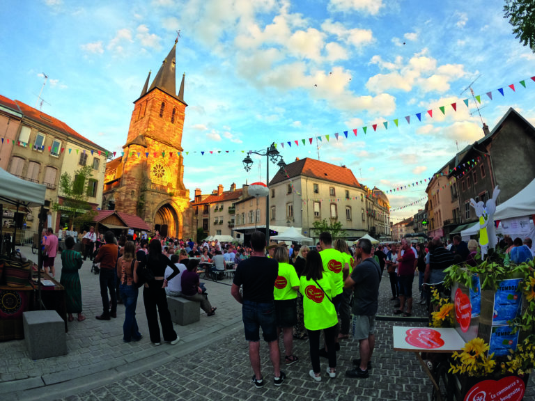 Place des Promenades à Rambervillers