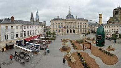 Place Foch à Châlons-en-Champagne