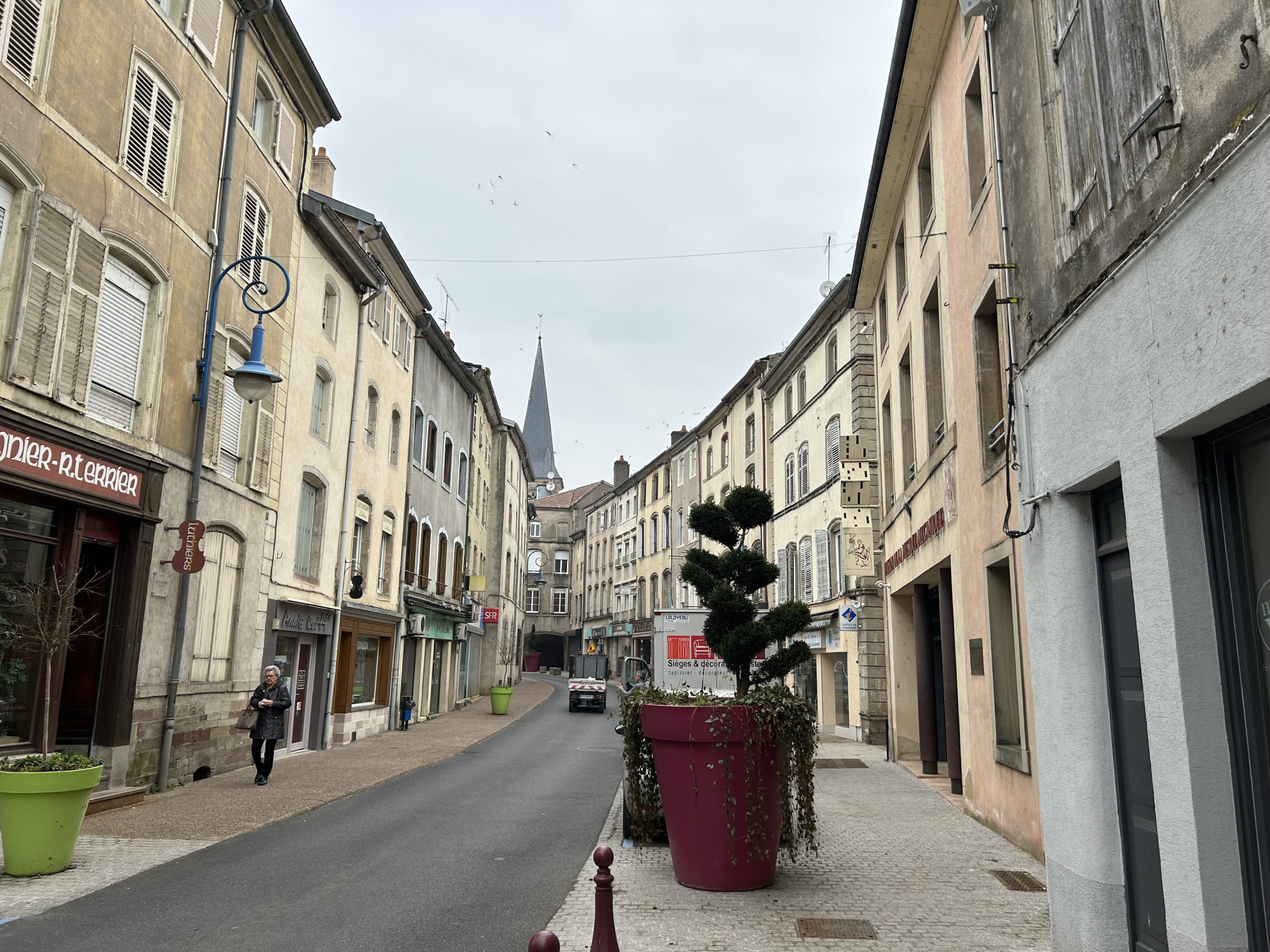 Rue Chanzy à Mirecourt