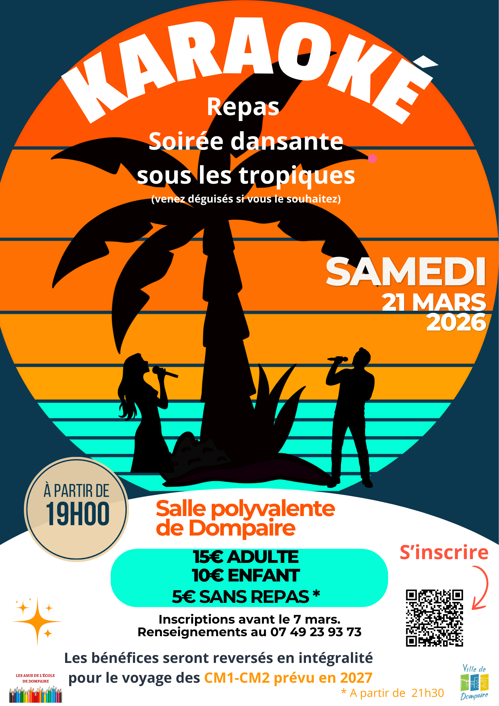 Soirée karaoké dansante