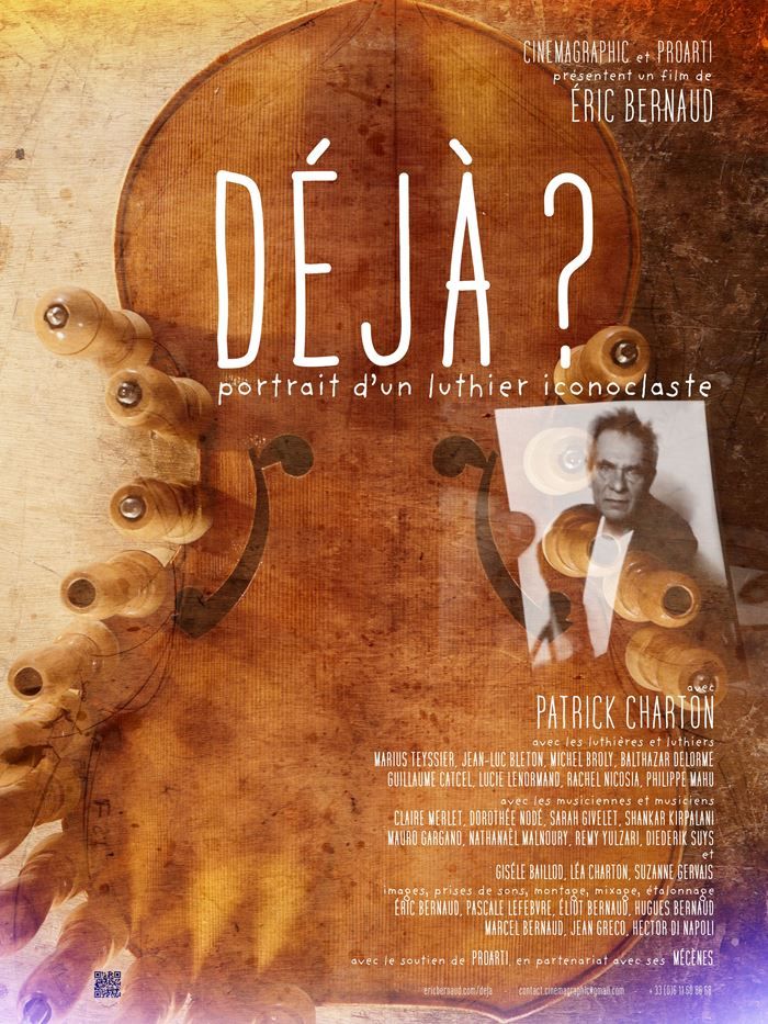 JEMA - Projection-échange : Déjà ? Portrait d’un luthier iconoclaste