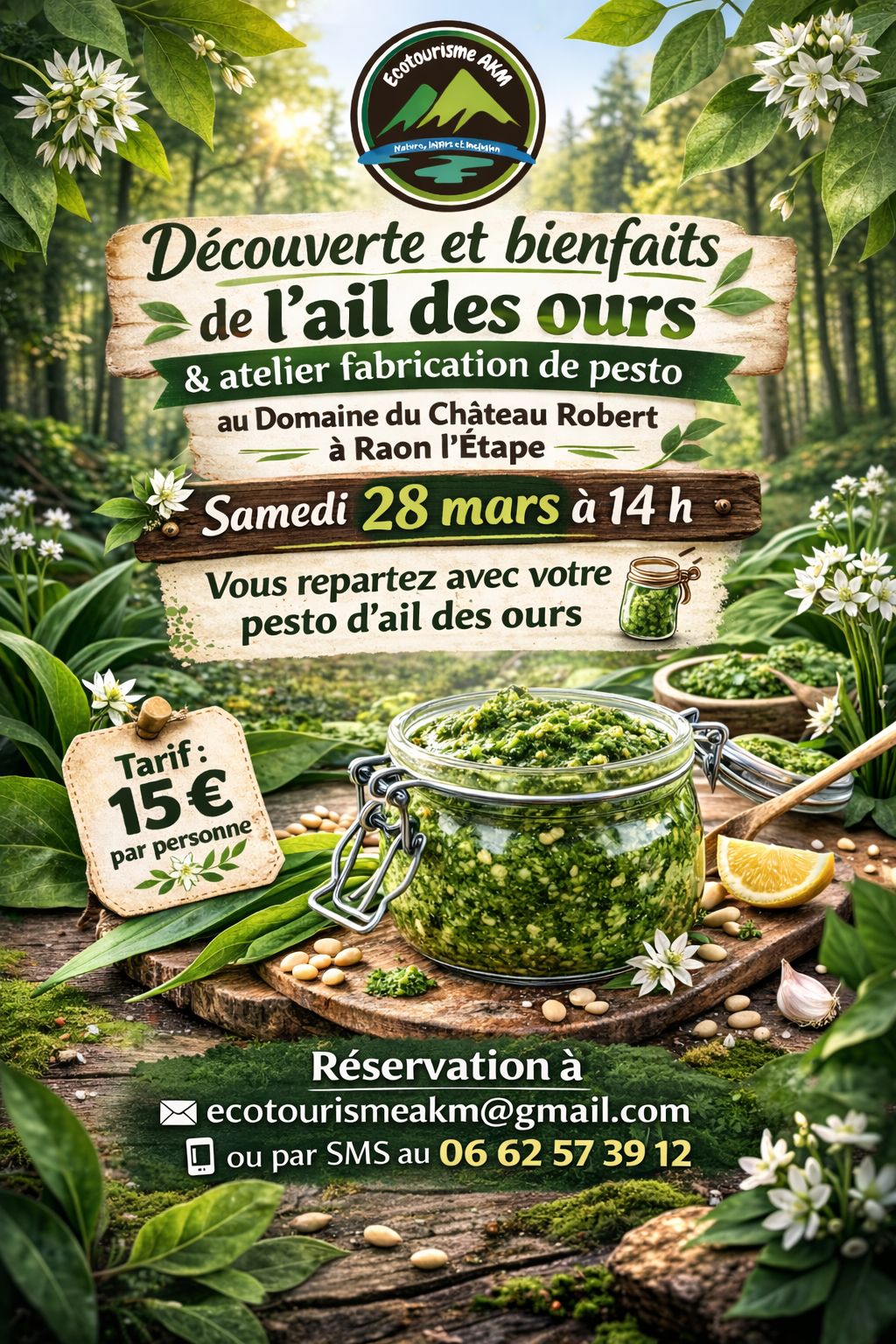 Découverte et bienfaits de l'ail des ours